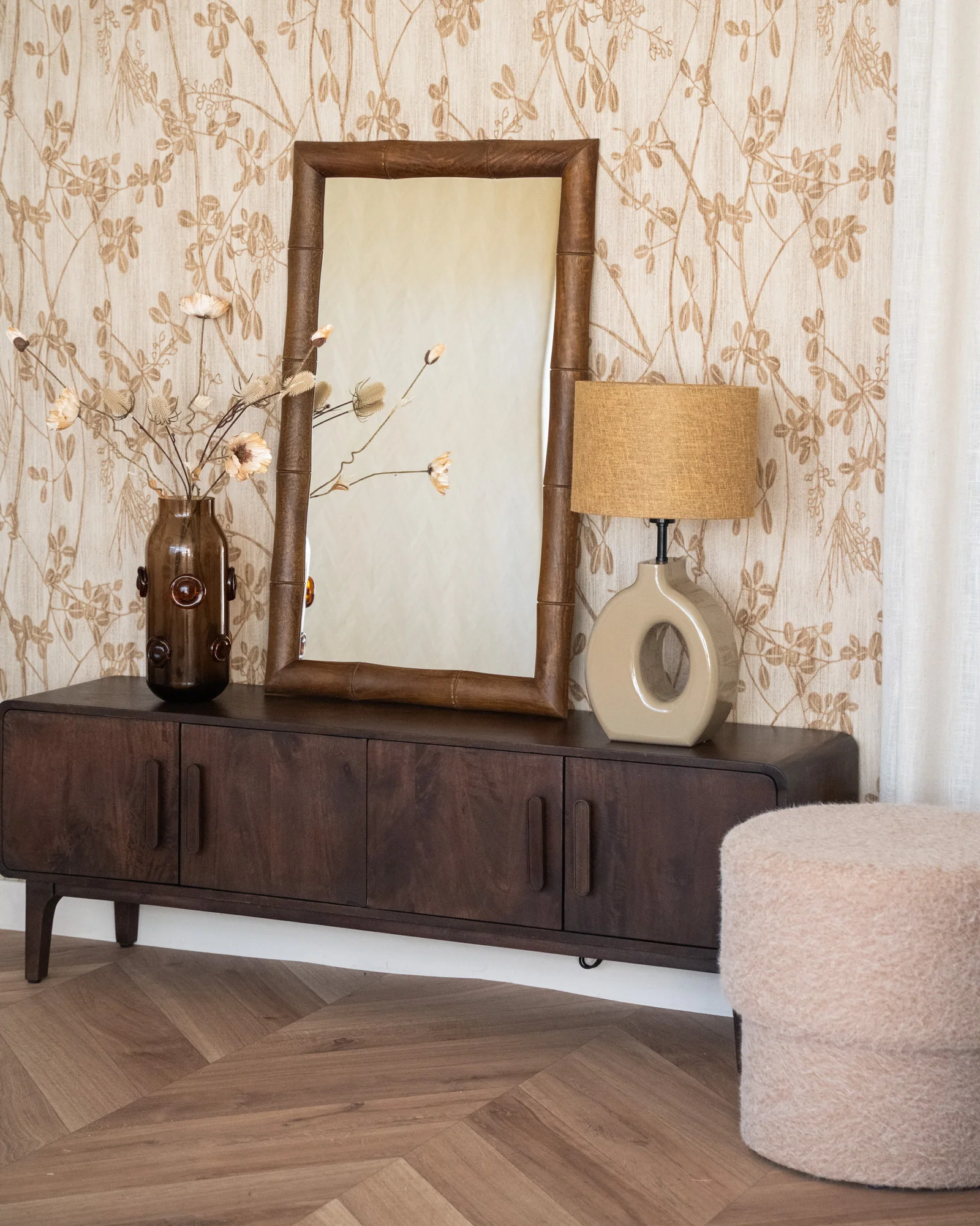 Table Lamp Kanti Aiko Olive Grey - Image 6