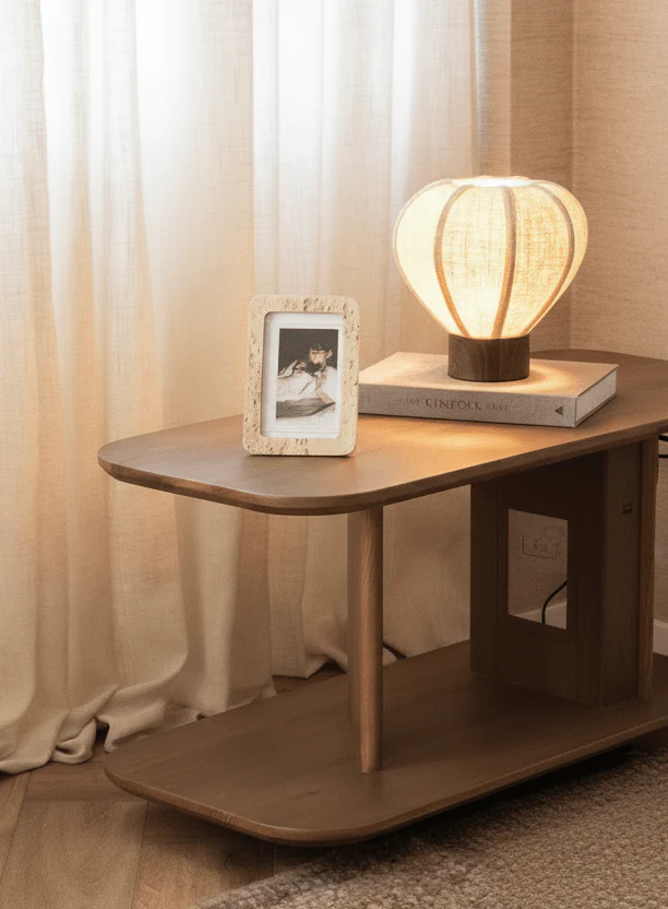 Table Lamp Kyzo Linen - Small - Image 4