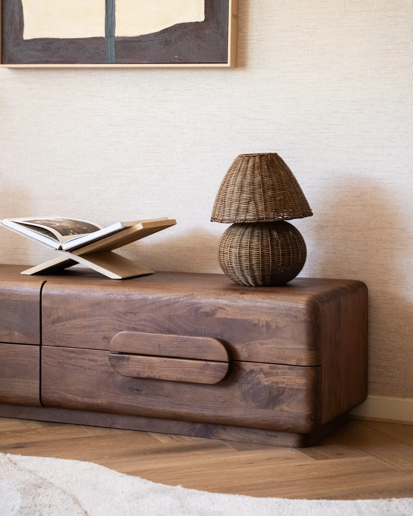 Table Lamp Mavon Rattan