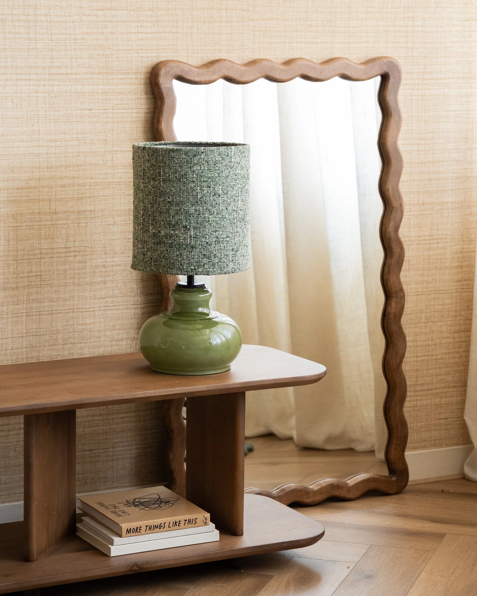 Table Lamp Ozzy Olive Green