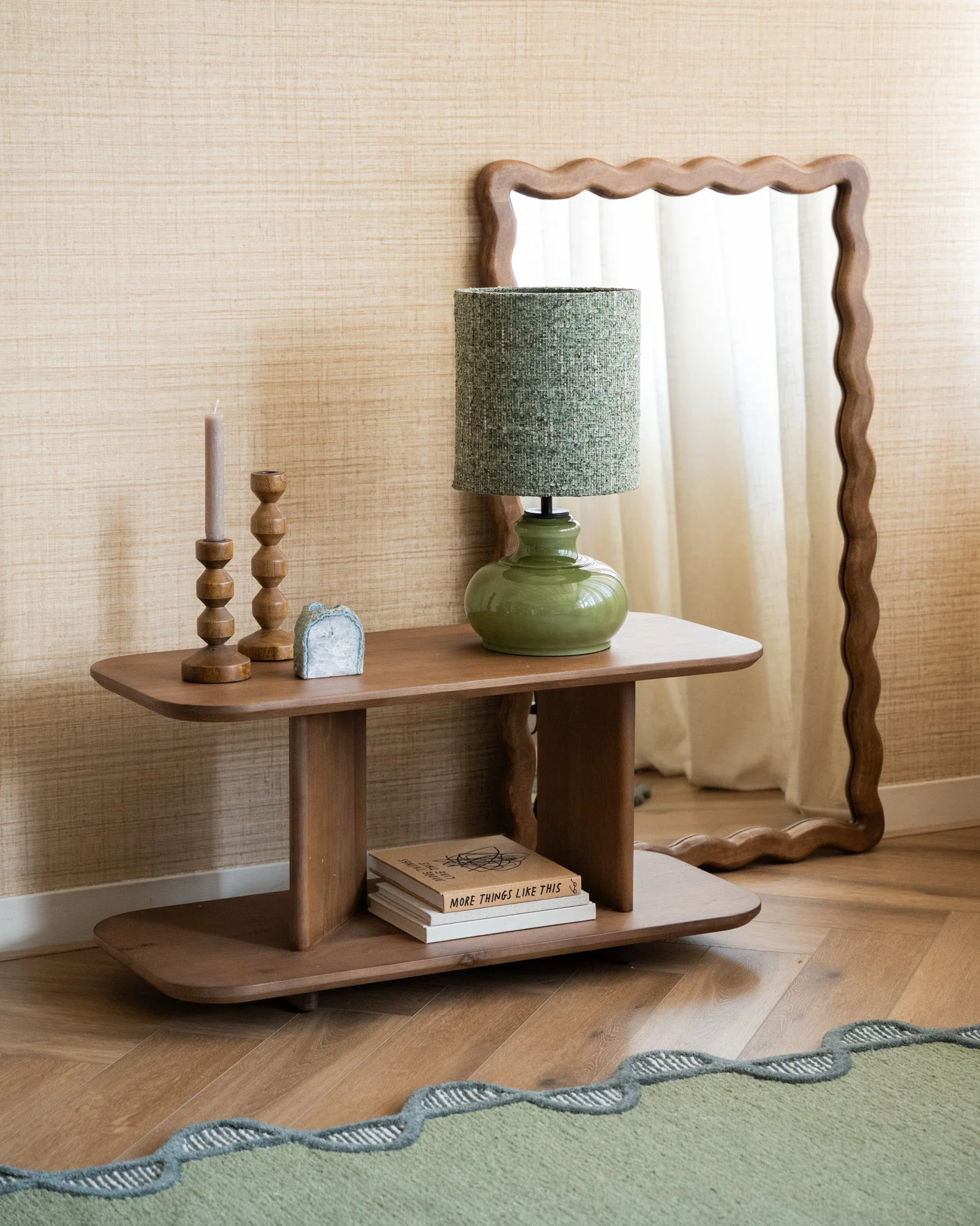 Table Lamp Ozzy Olive Green - Image 3