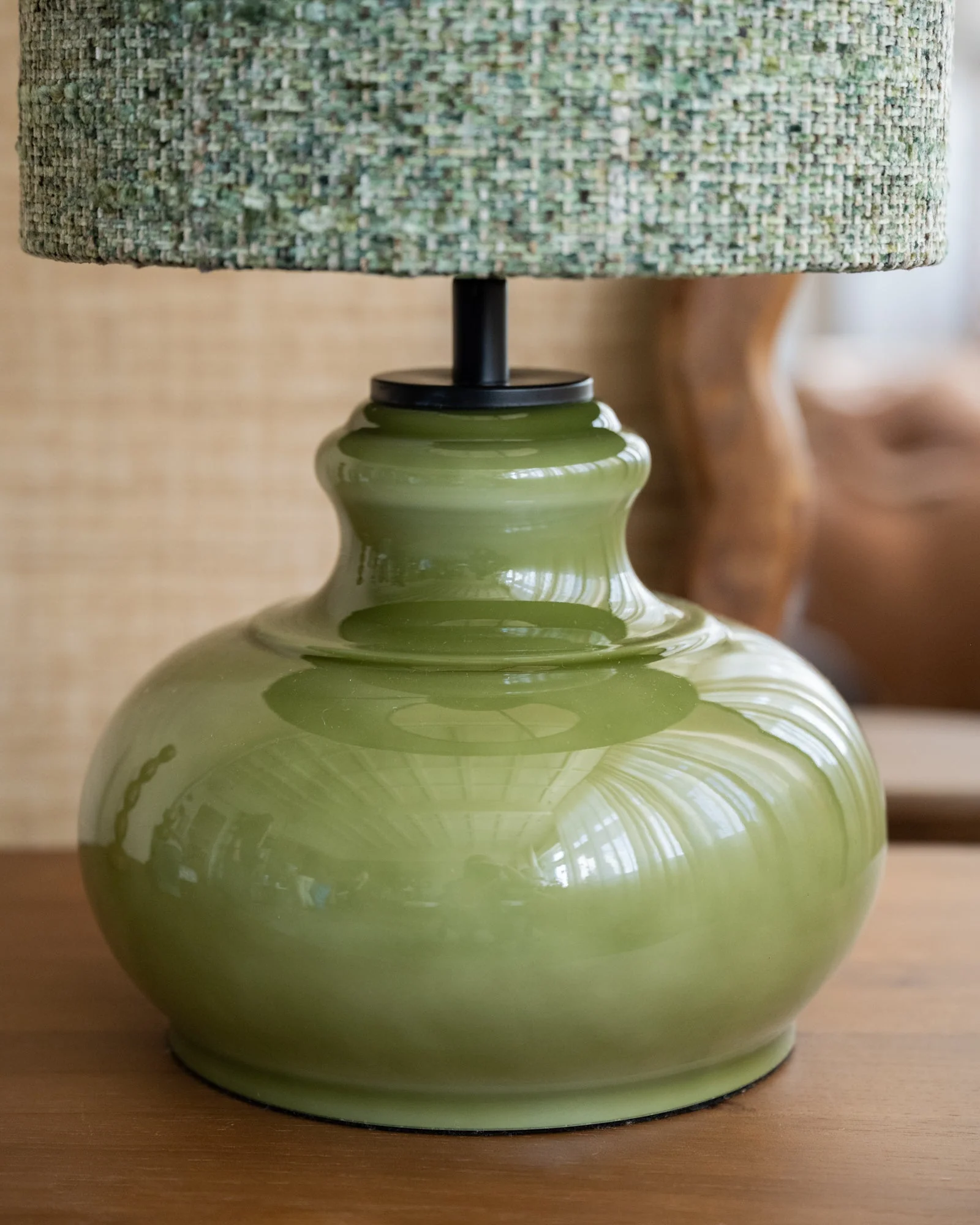 Table Lamp Ozzy Olive Green - Image 4