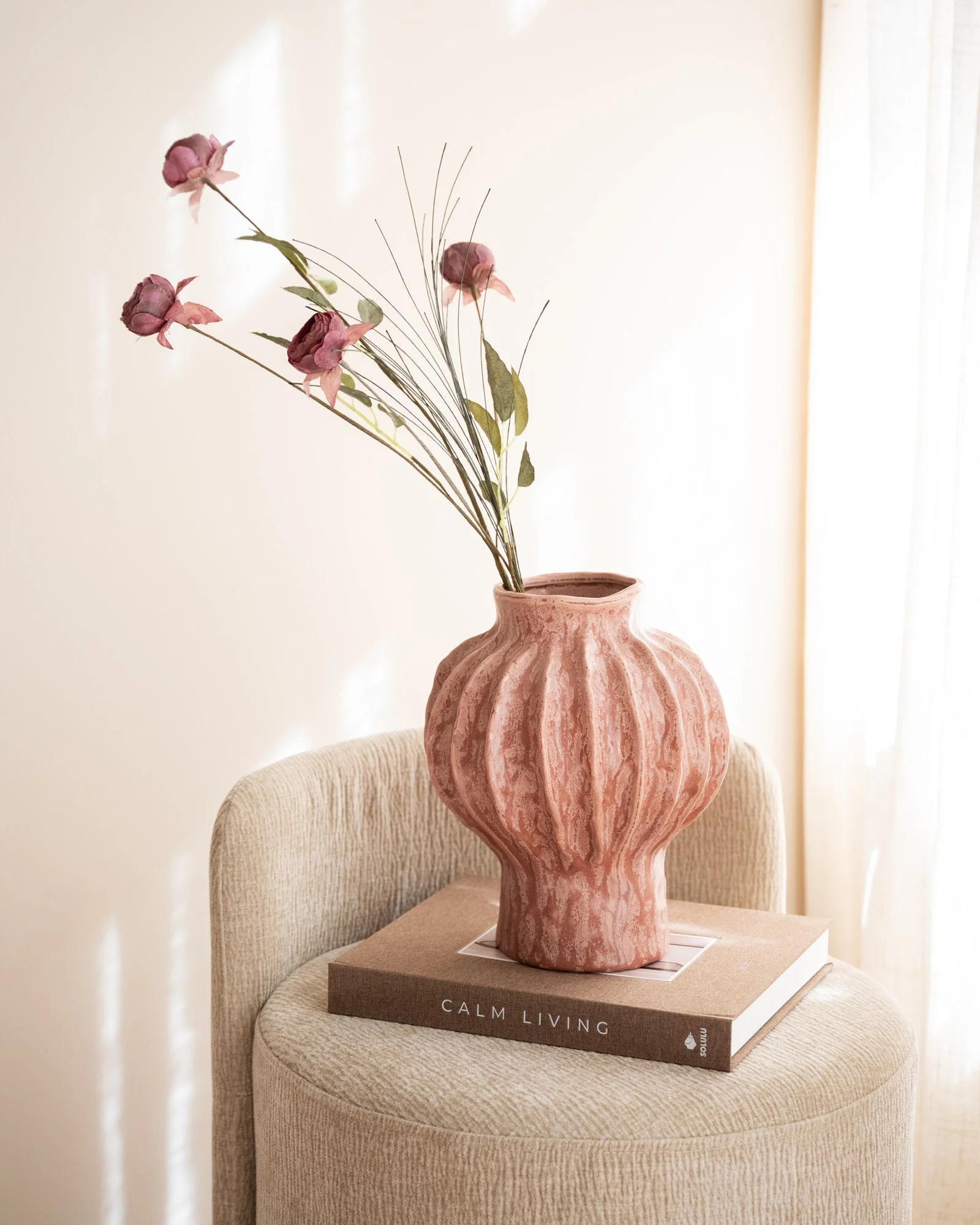 Deco Vaas Hakone Coral Pink