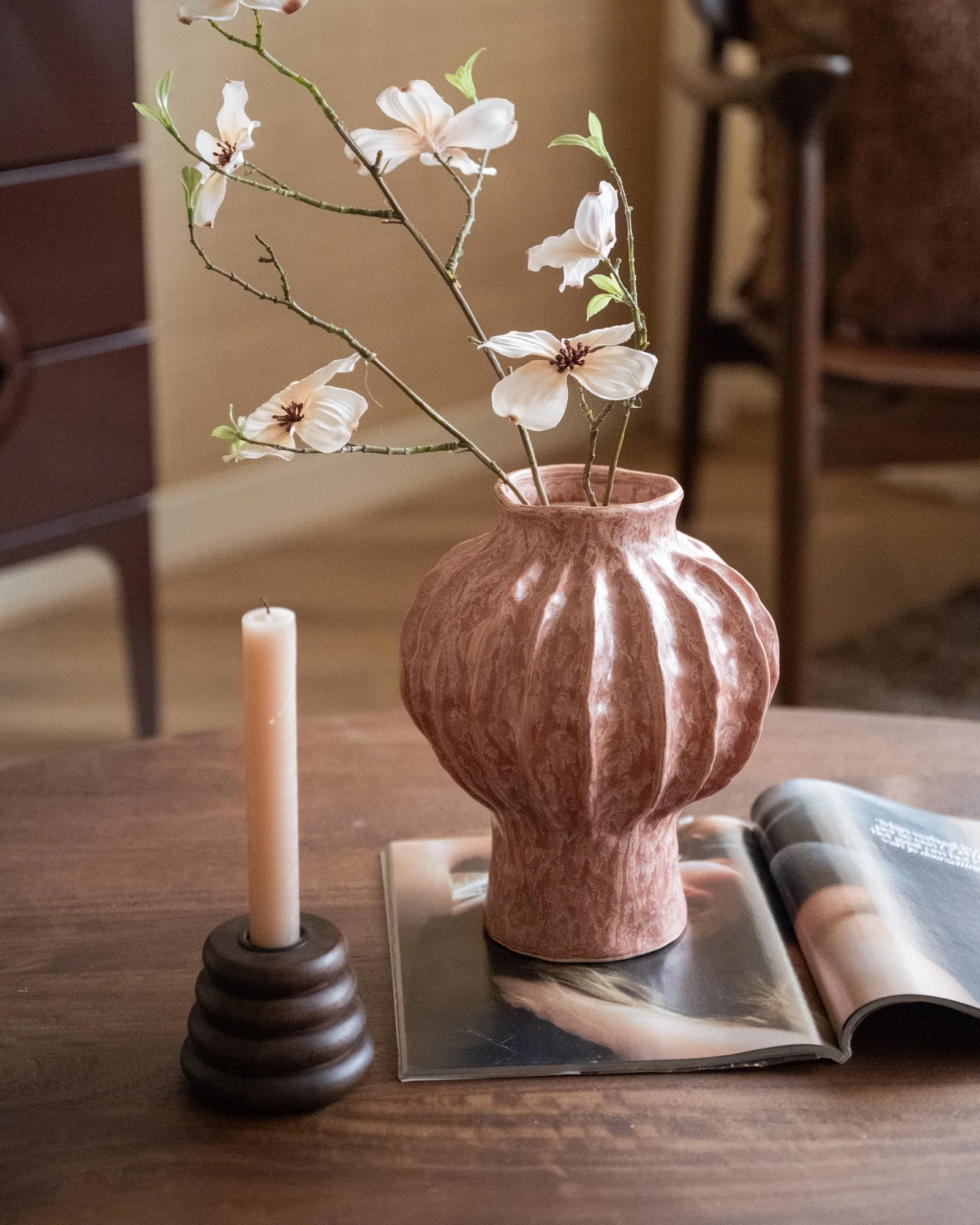 Deco Vaas Hakone Coral Pink - Image 5