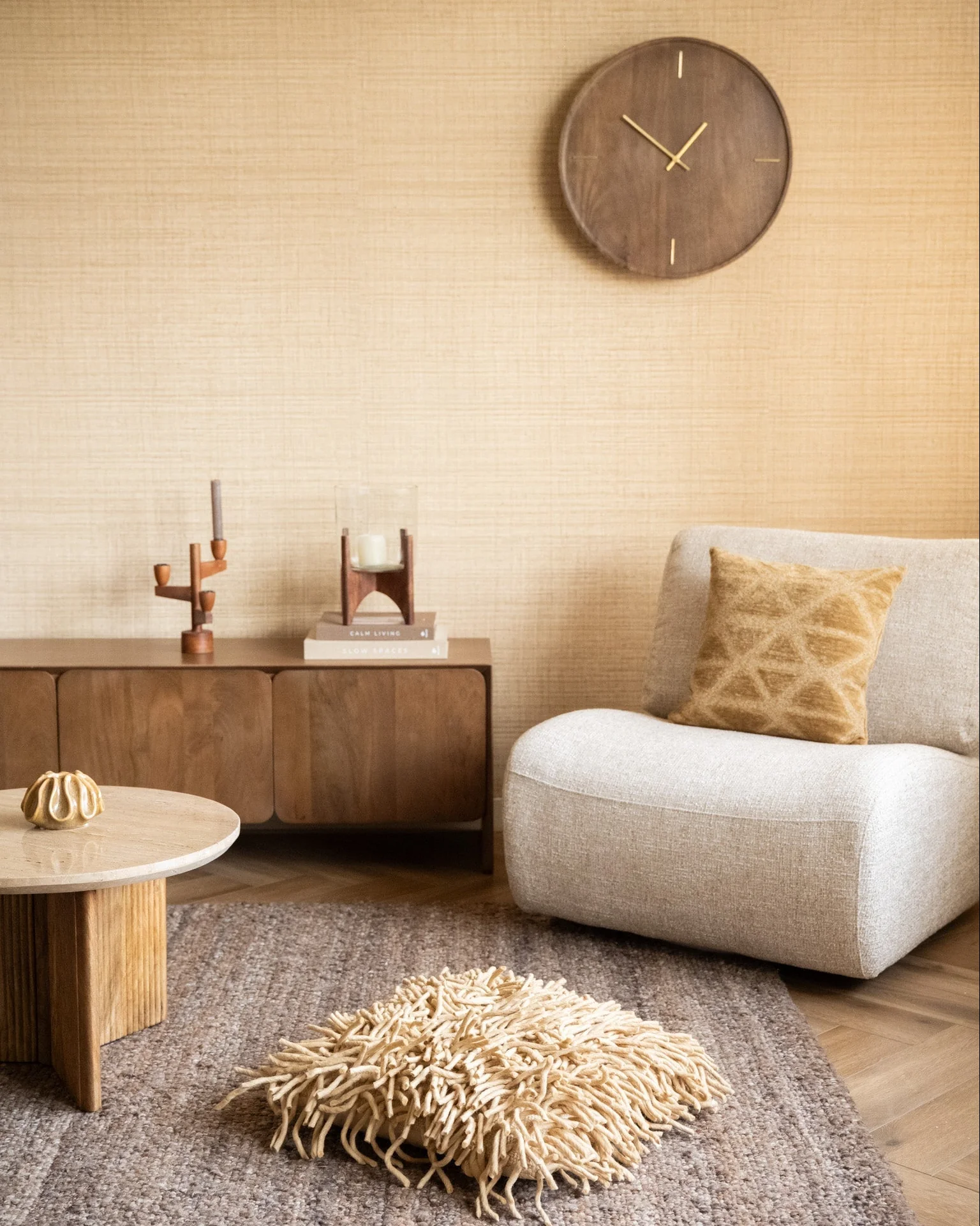 Theelichthouder Jace Walnut - Groot - Image 5