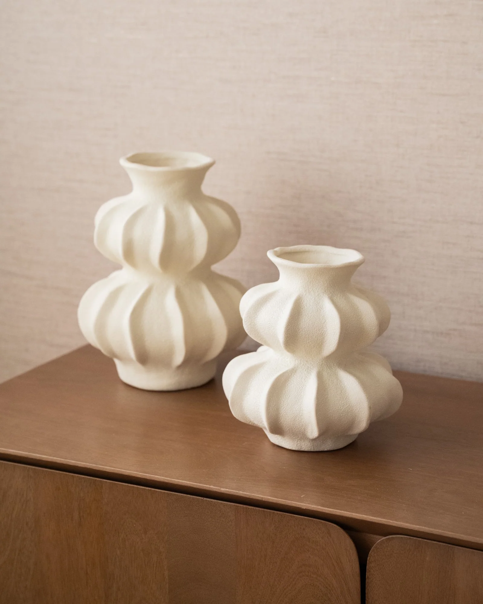 Deco Vaas Spotorno Ivory - Image 2