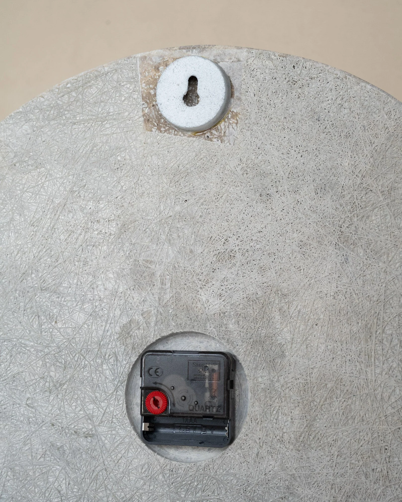 Large Wall Clock Moreno Marble Brown - Image 6