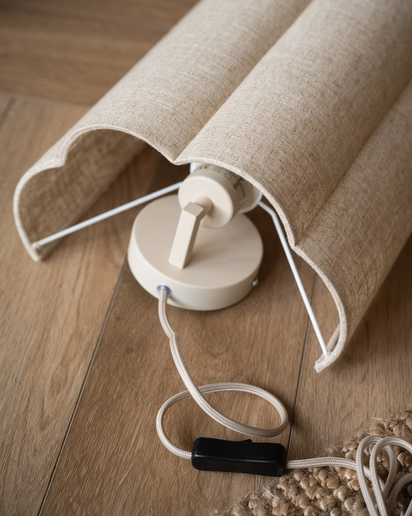 Wall Lamp Trin Natural Linen - Image 10