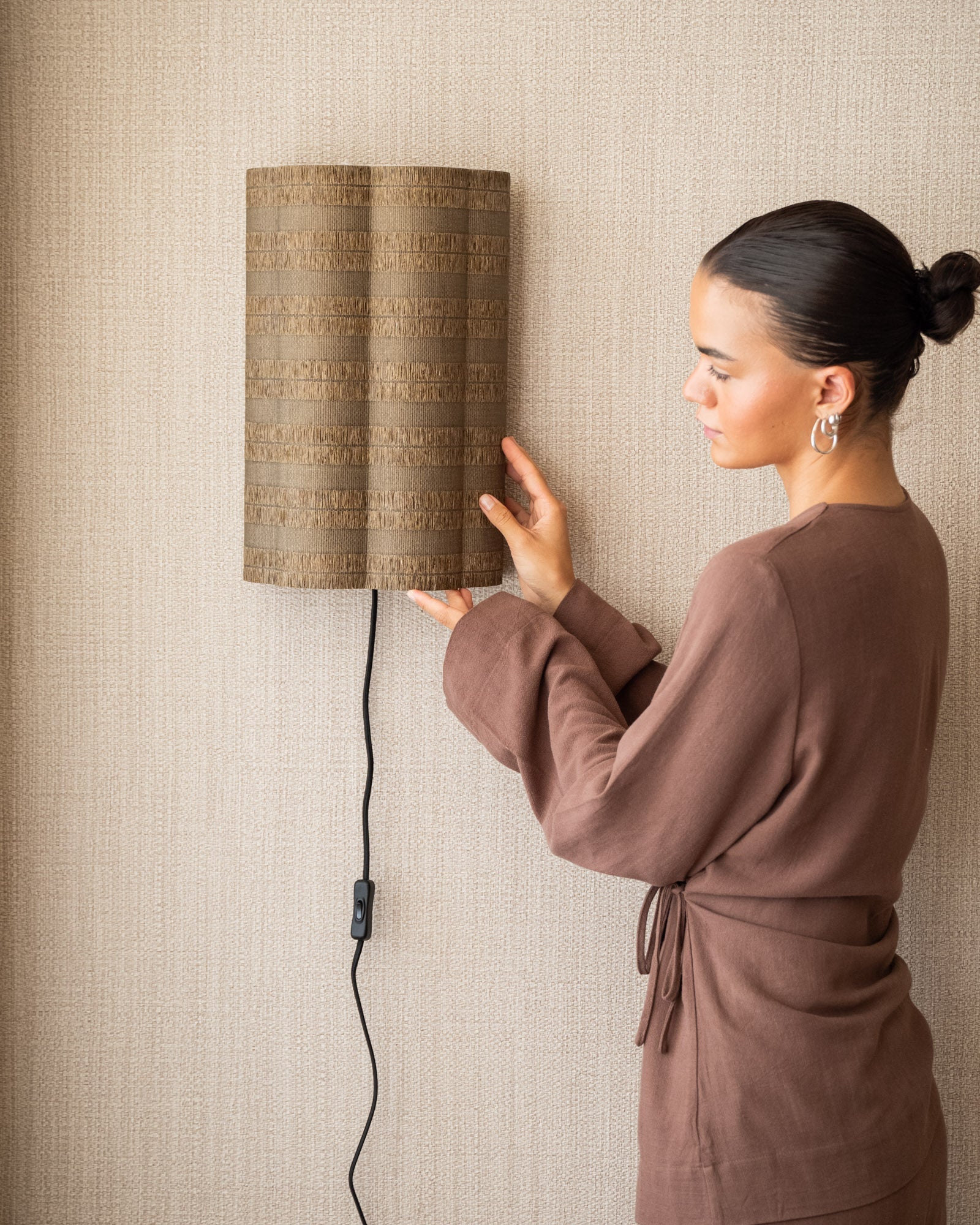 Wall Lamp Verdan Woven - Image 3