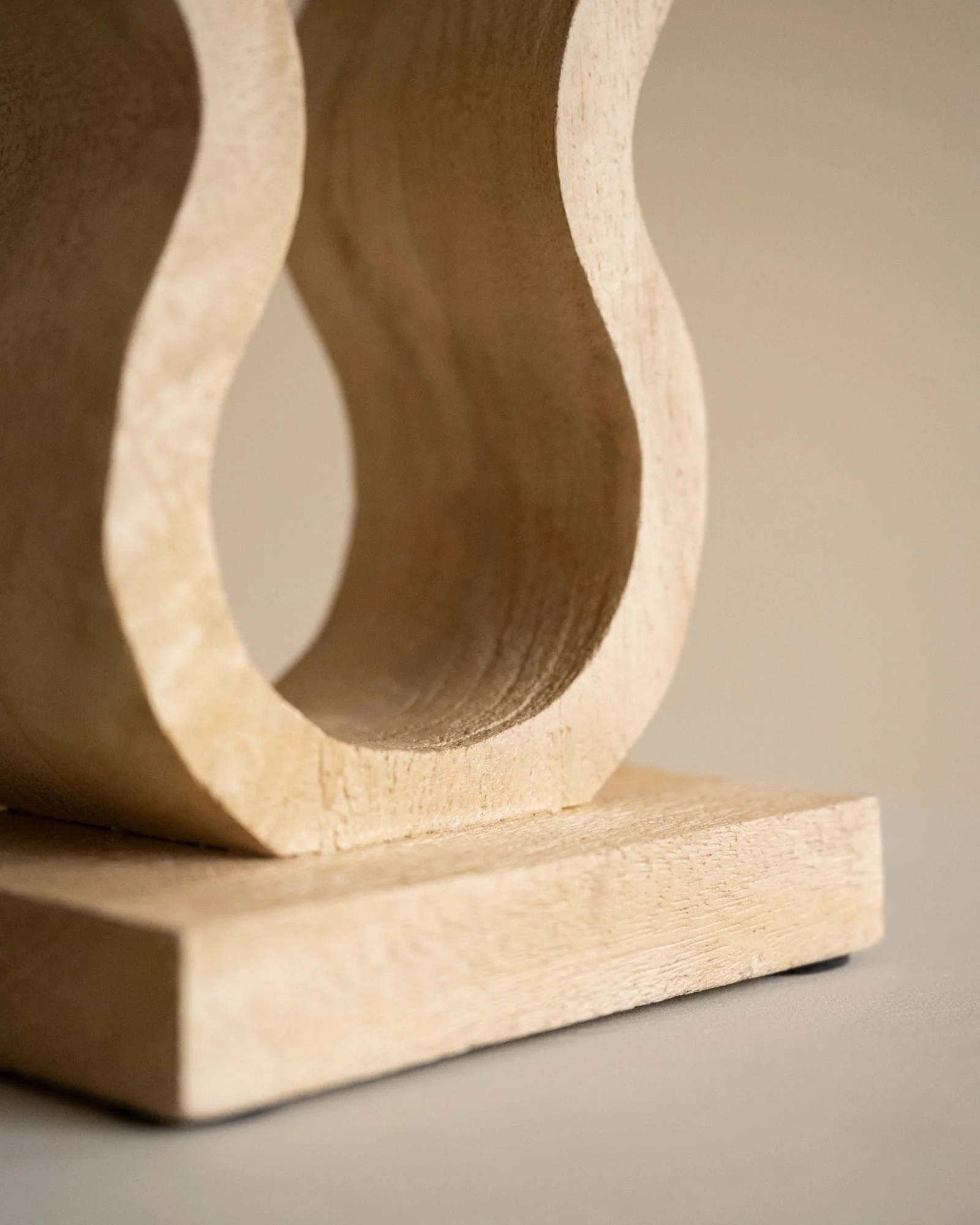 Wine Rack Edolo Natural Wood - Image 4