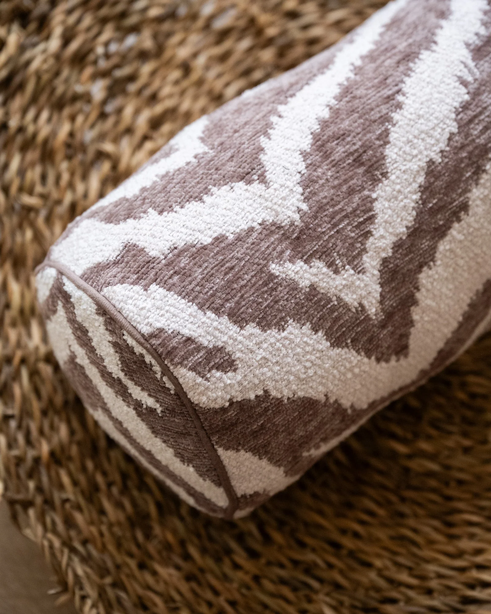 Bolster Cushion Rowan Taupe - Image 5