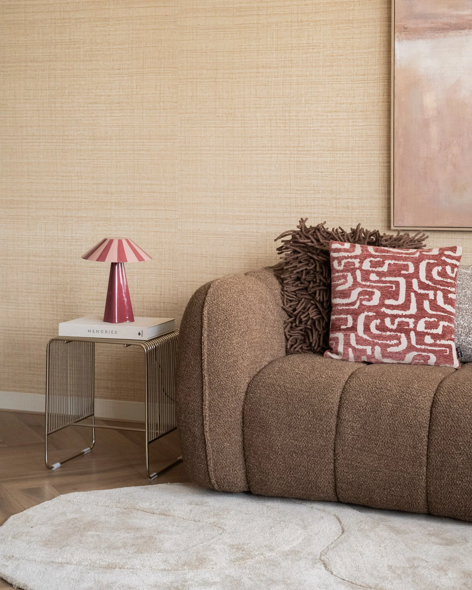 Cushion Liam Burgundy - Image 7
