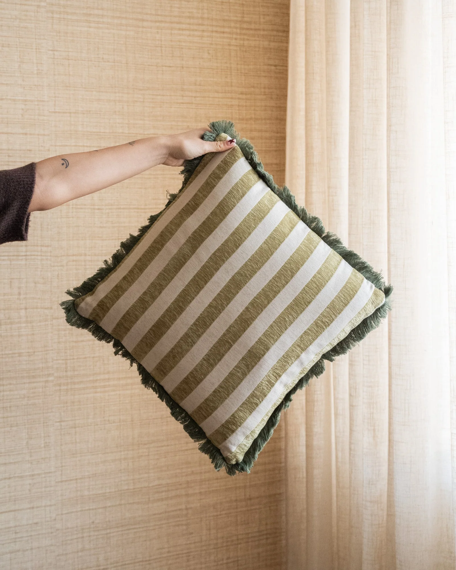 Cushion Tess Matcha Green - Image 2