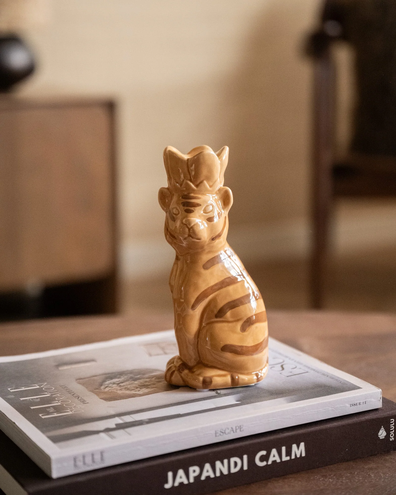 Kandelaar Tiger Ceramic - Image 2