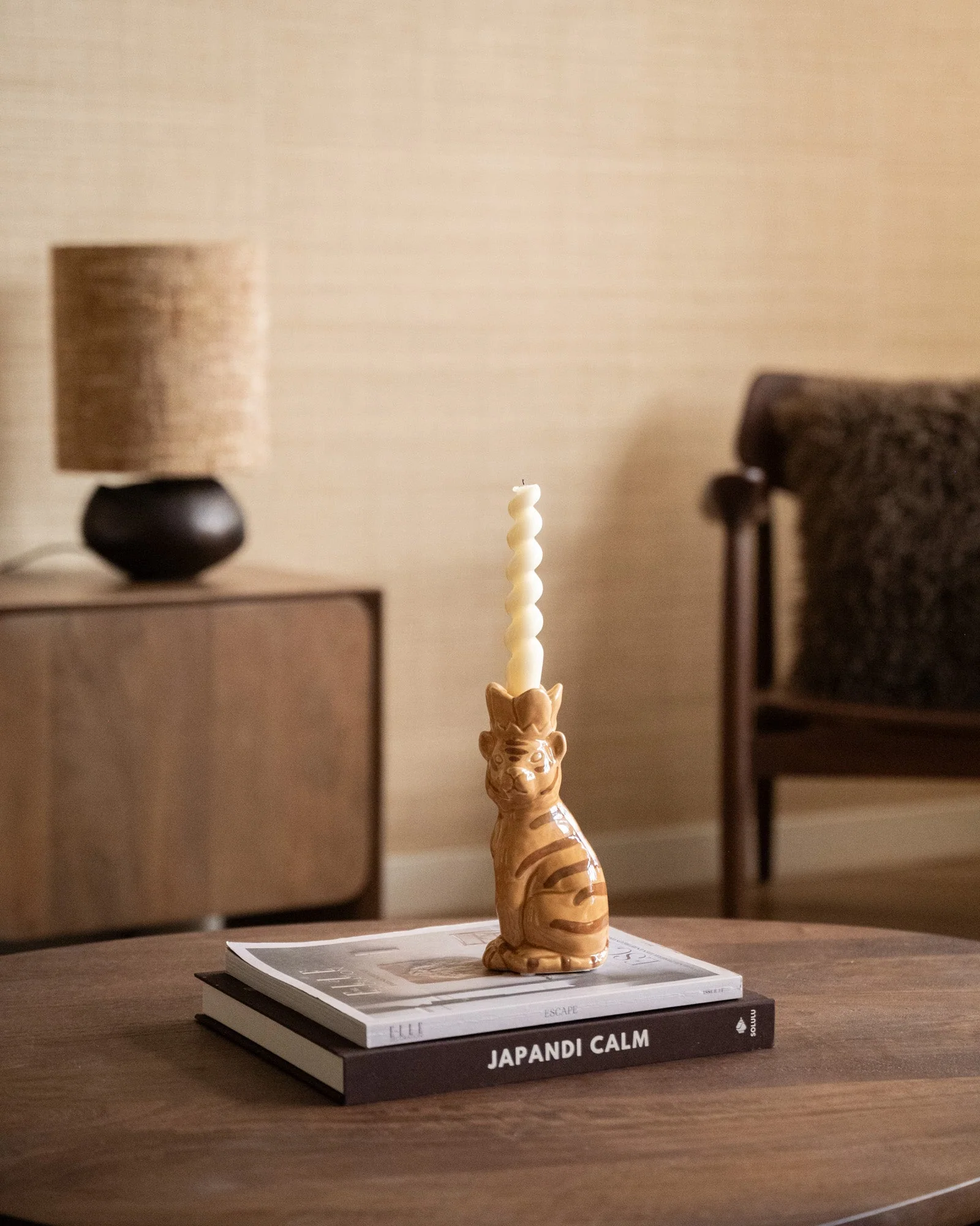Kandelaar Tiger Ceramic - Image 6