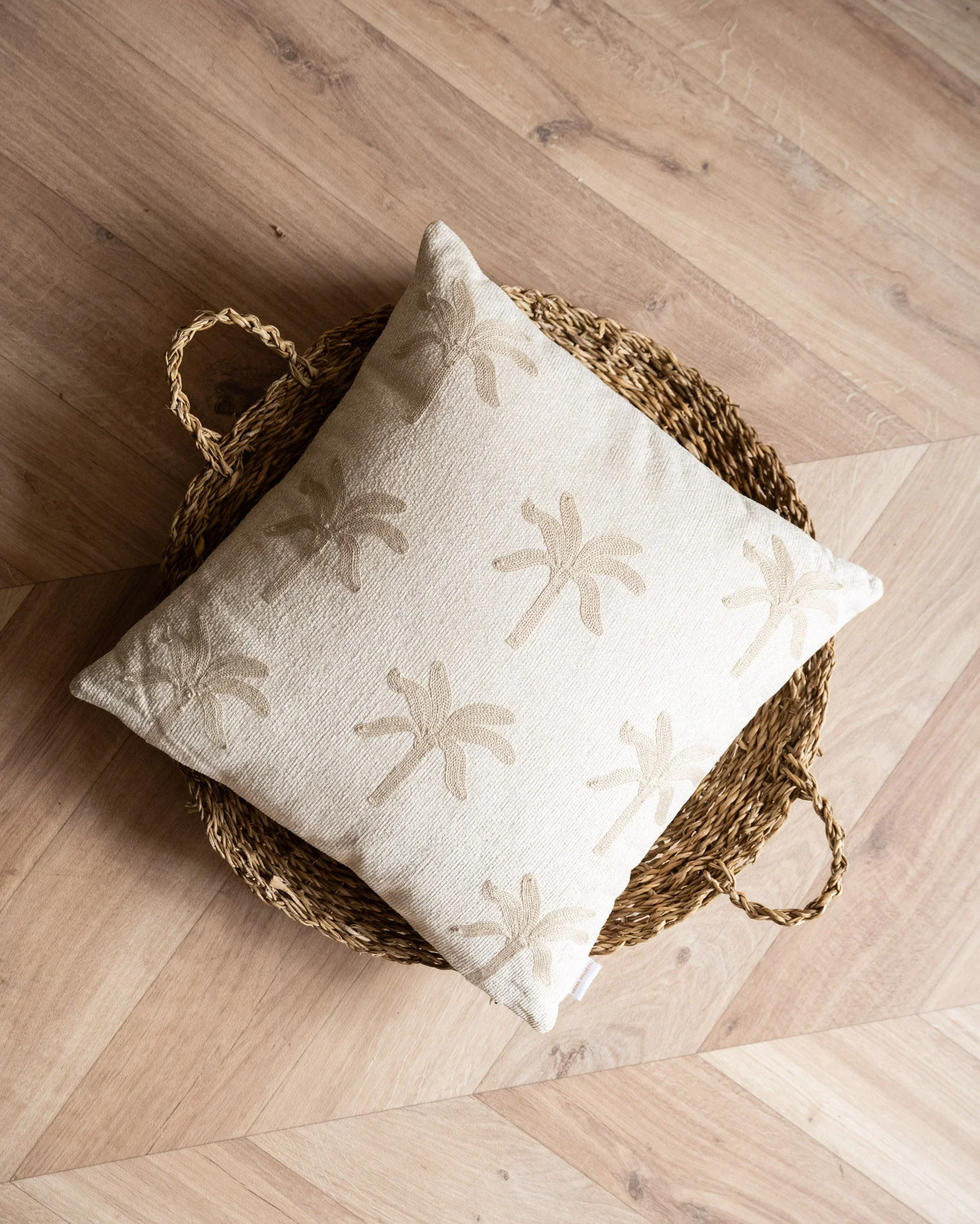 Cushion Palm Trees Beige - Image 5