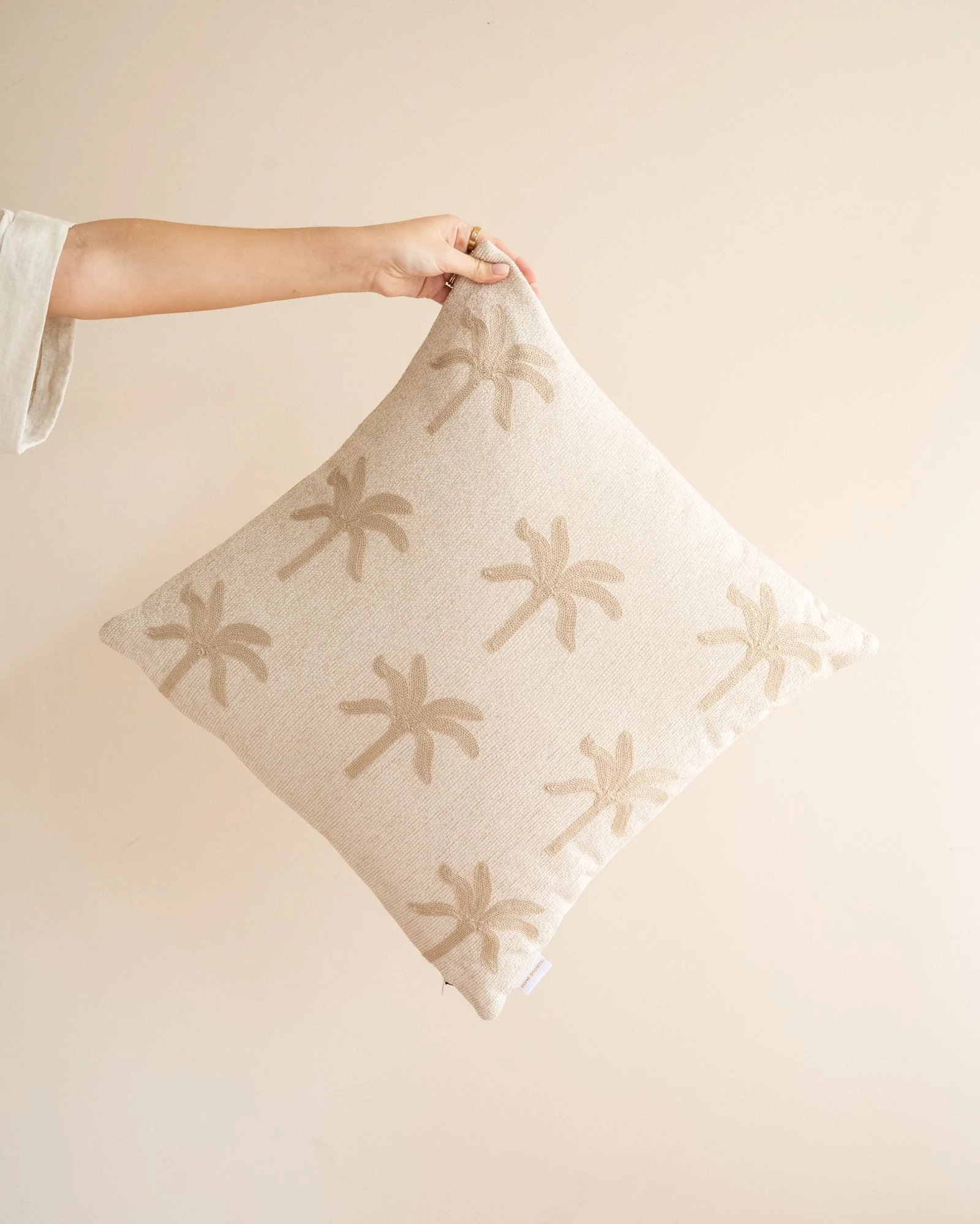 Cushion Palm Trees Beige - Image 7