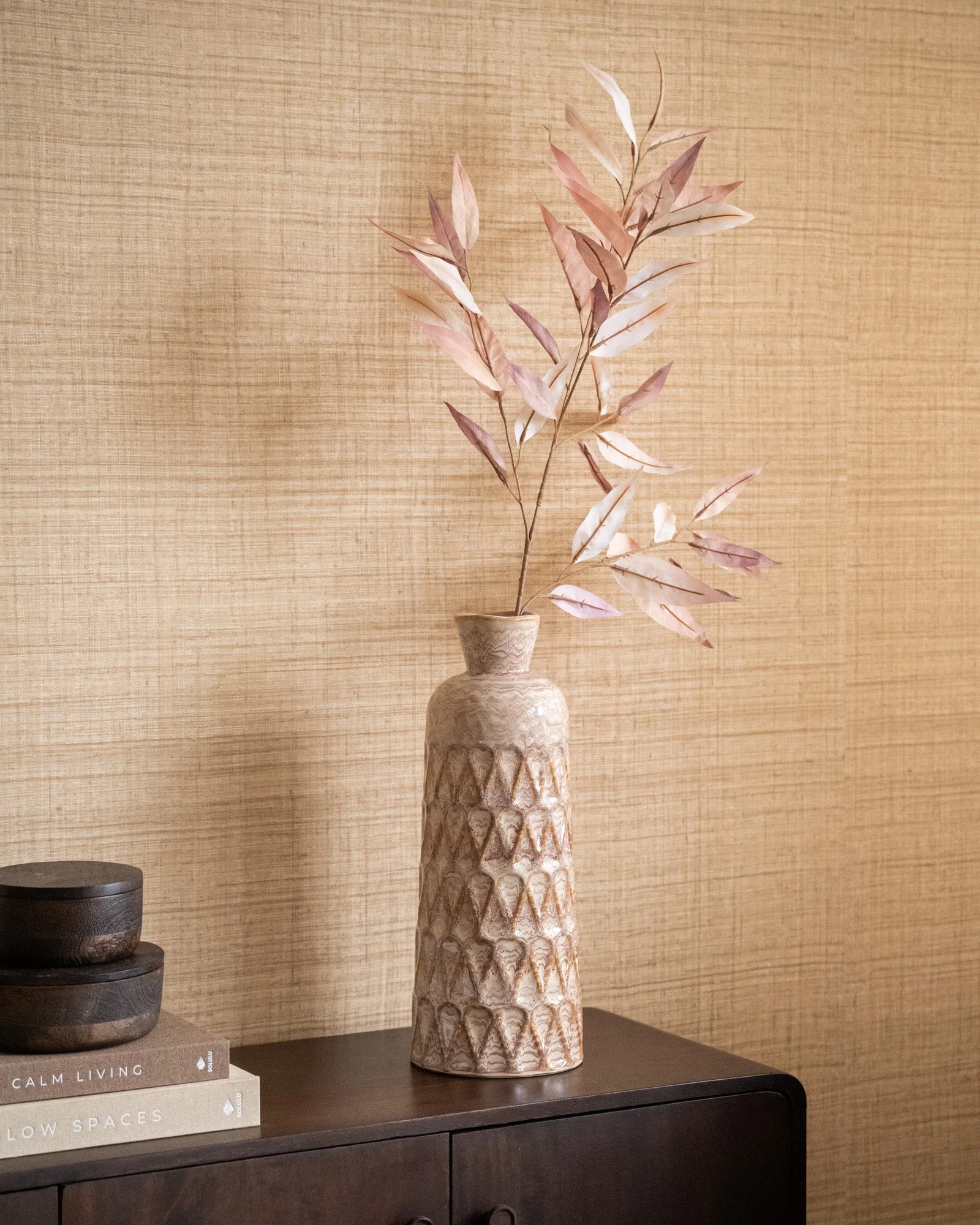 Kunstbloemen Eucalyptus Dusty Pink - Image 5