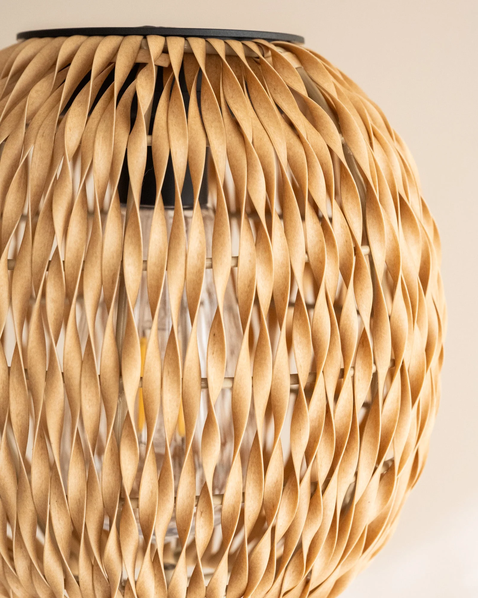 Standing Lantern Solar Light Brown - Image 7