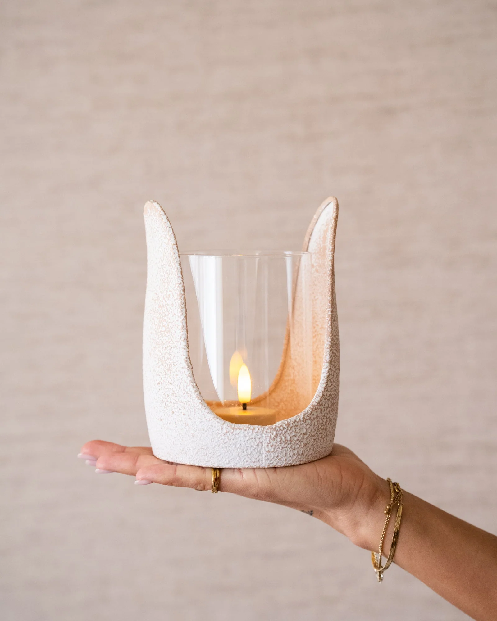 Theelichthouder Noor Glass - Image 5
