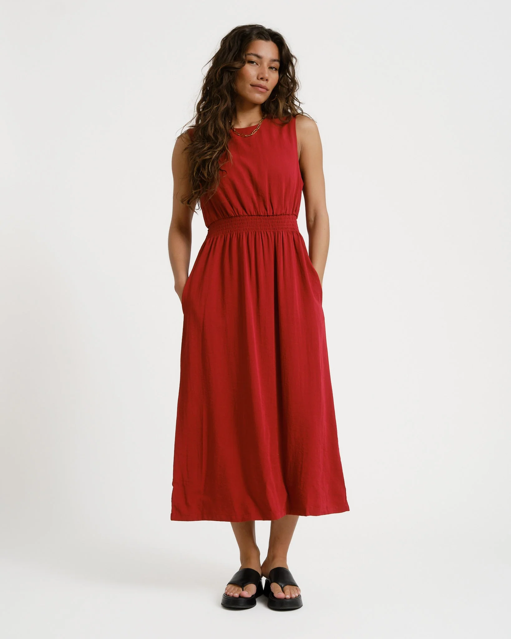 MSCH Daria Dress Red - Image 2