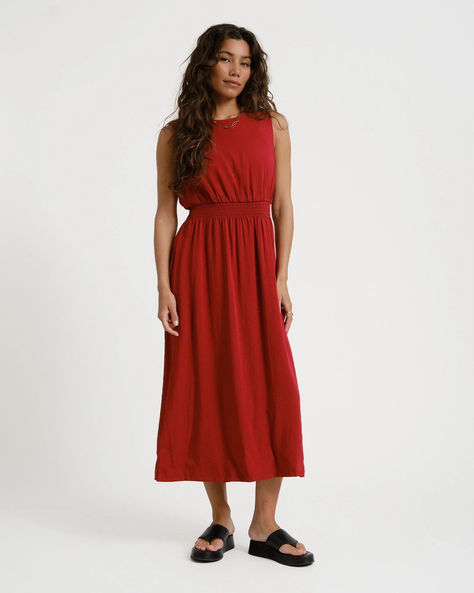 MSCH Daria Dress Red - Image 3