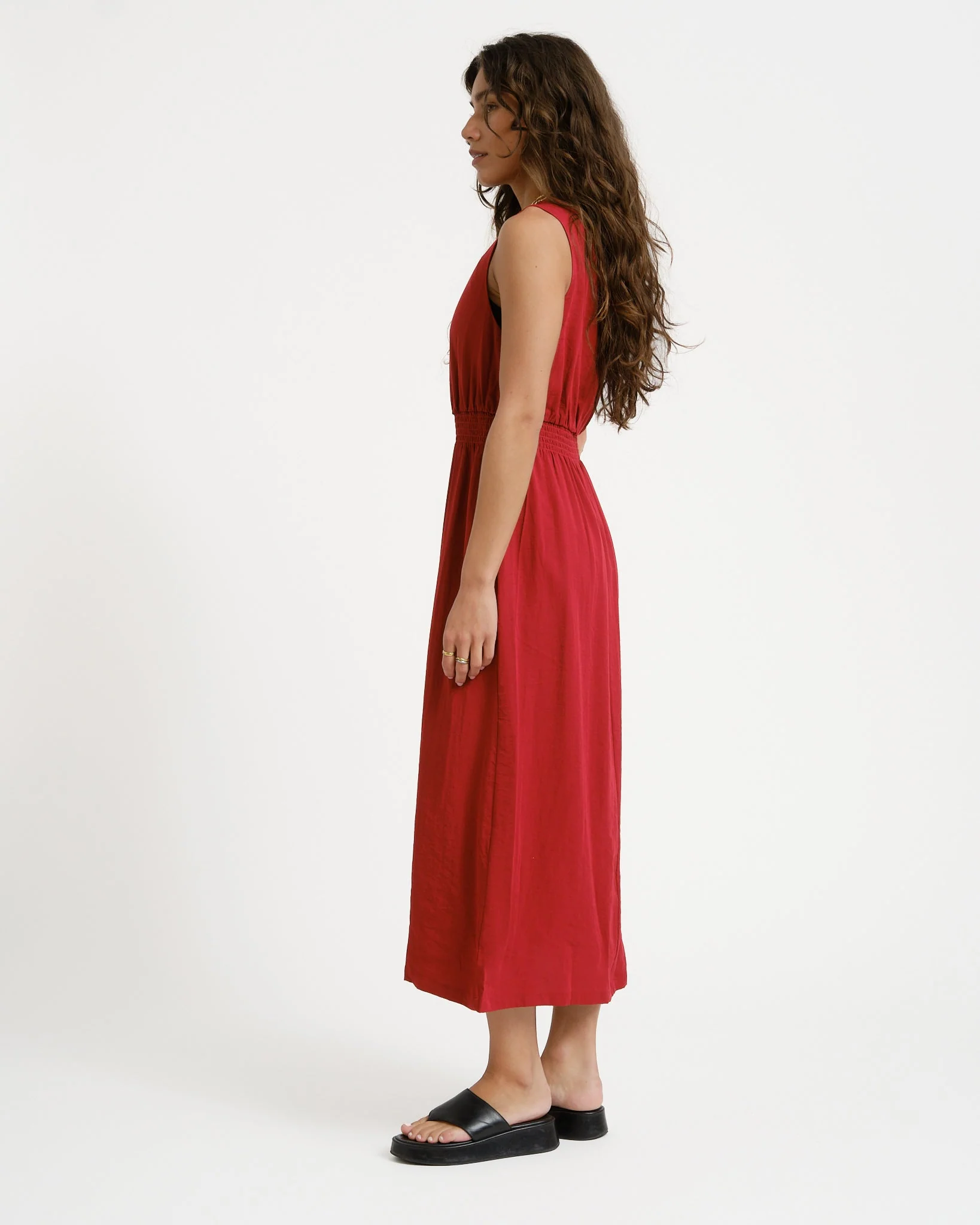 MSCH Daria Dress Red - Image 4