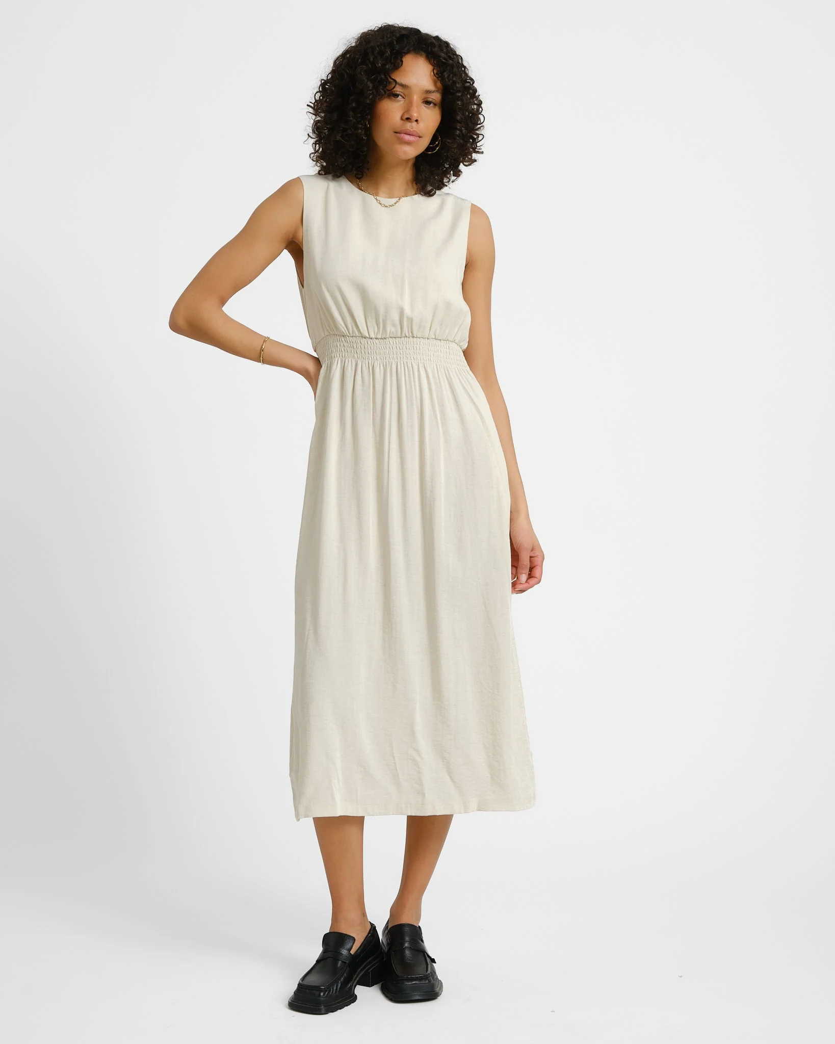 MSCH Daria Dress Sand - Image 2