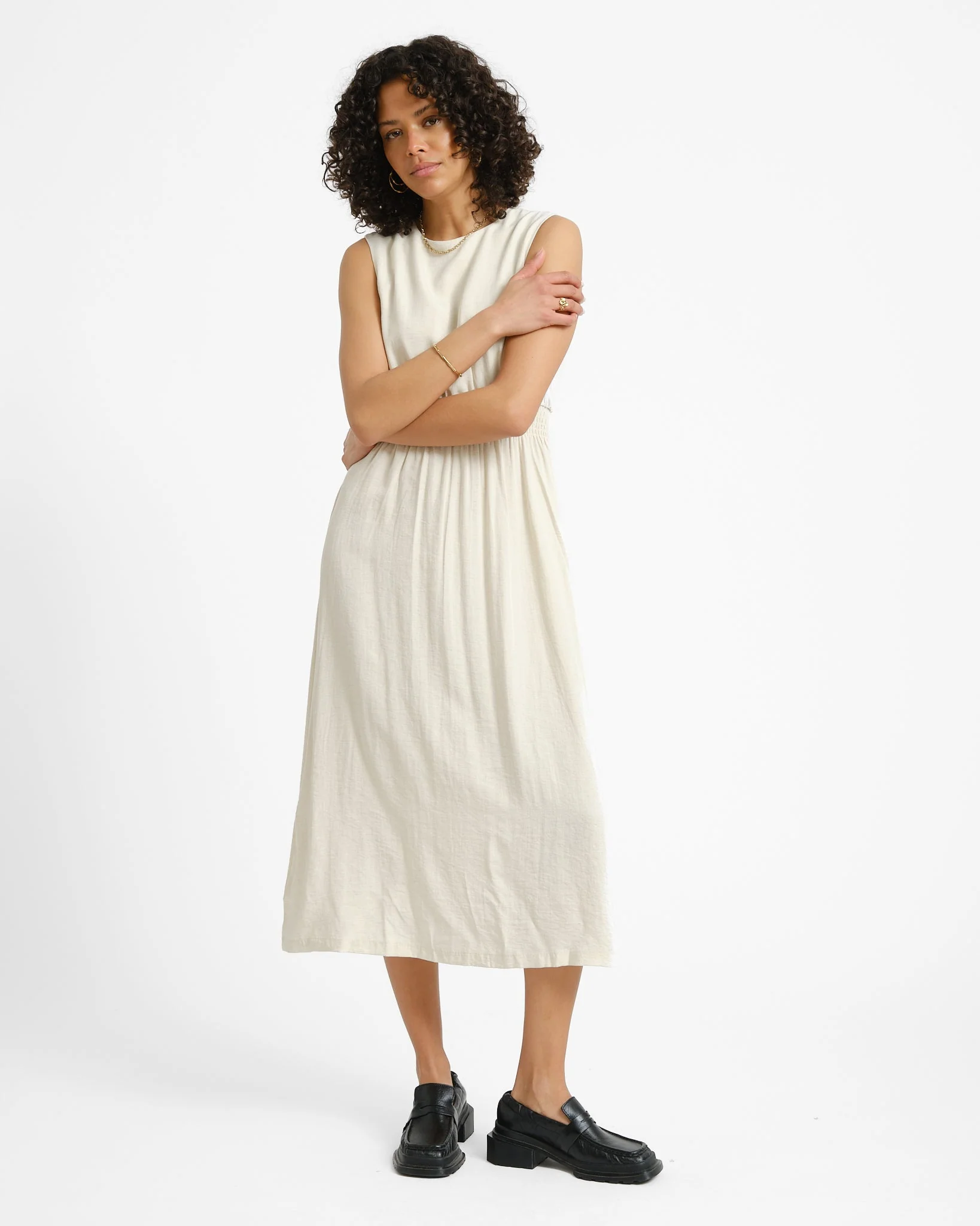 MSCH Daria Dress Sand - Image 3