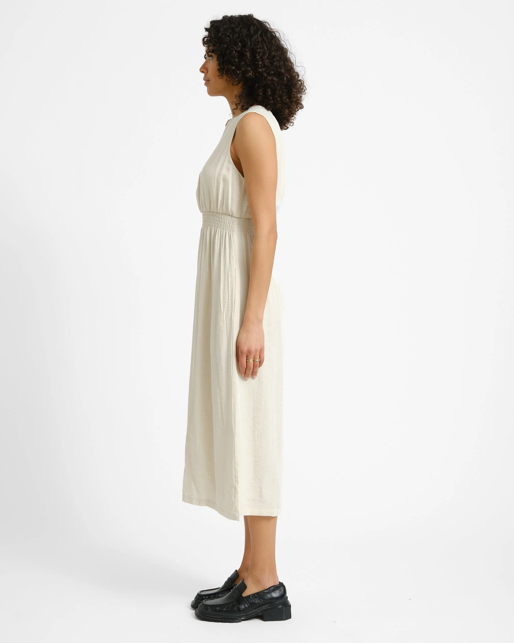 MSCH Daria Dress Sand - Image 4
