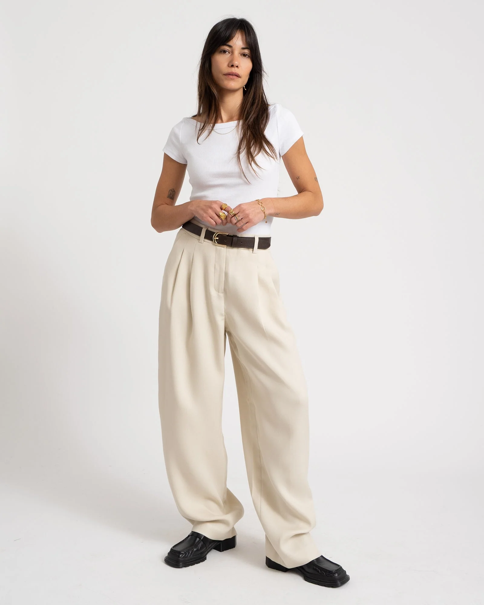 MSCH Esteriane Pants Sand
