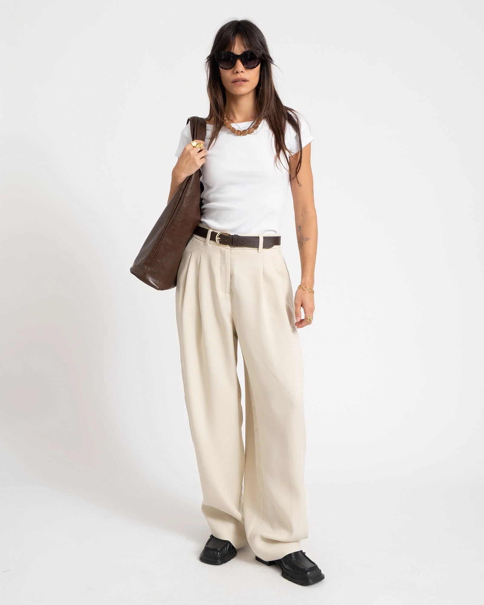 MSCH Esteriane Pants Sand - Image 2