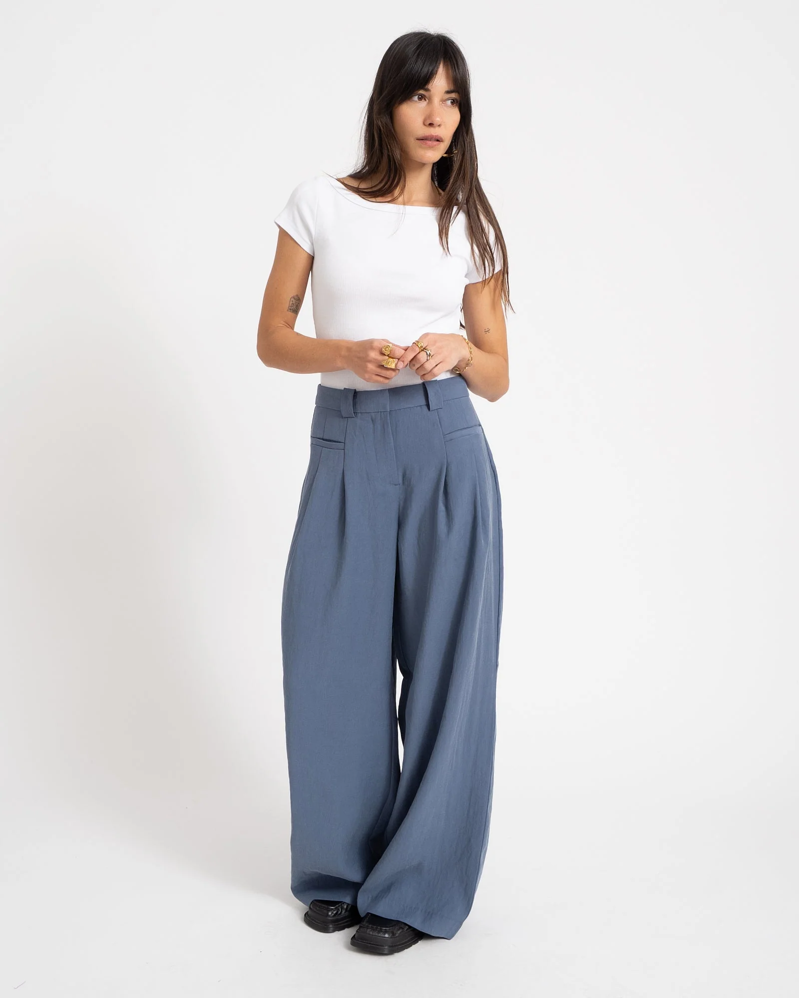 MSCH Frode Pants Blue