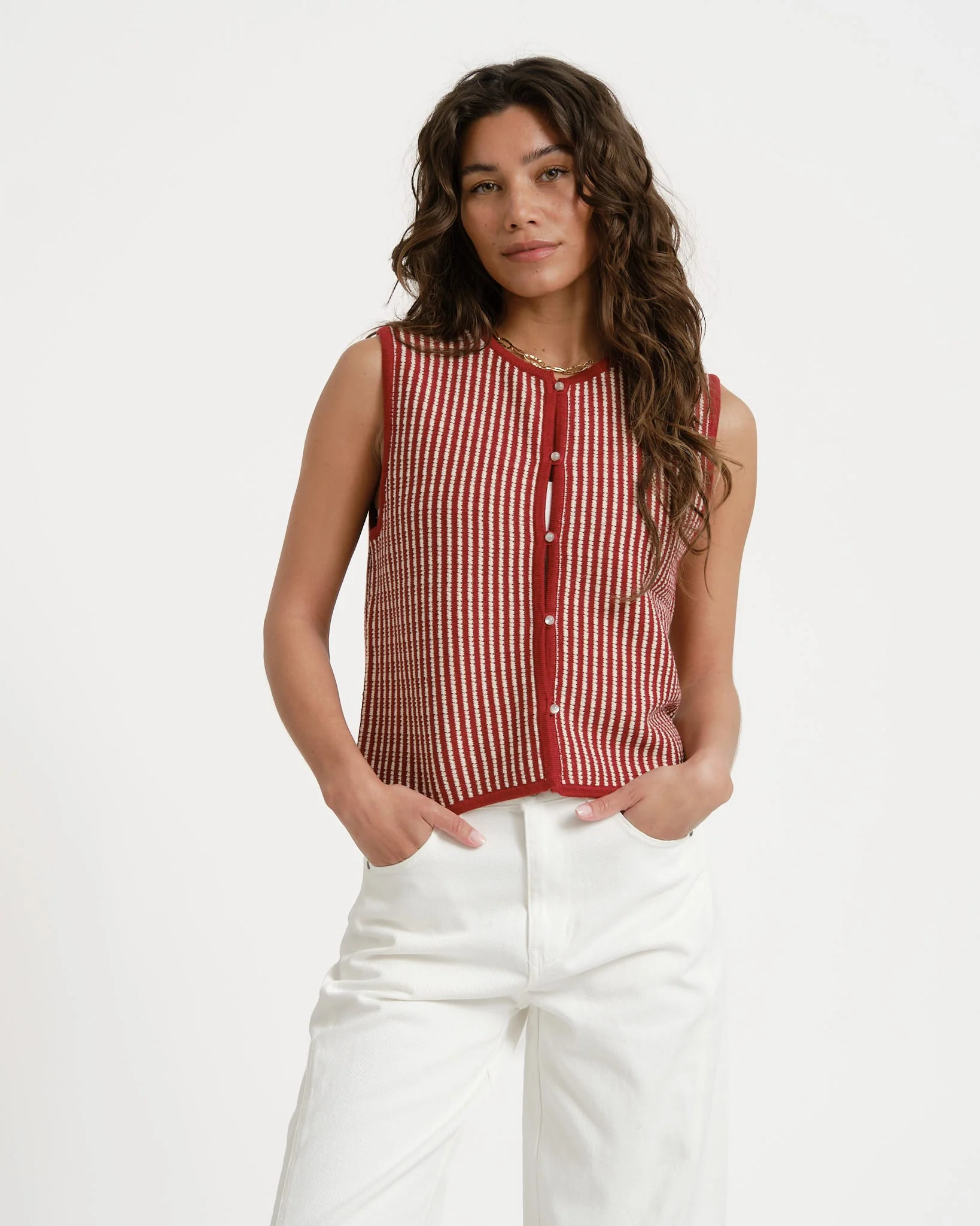 MSCH Priscilla Vest Red