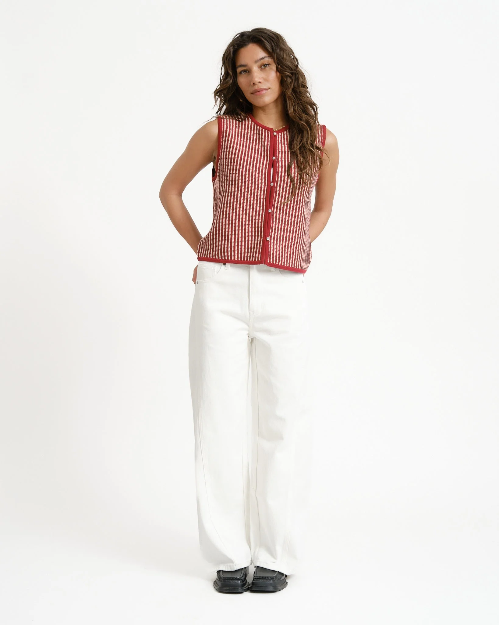 MSCH Priscilla Vest Red - Image 2