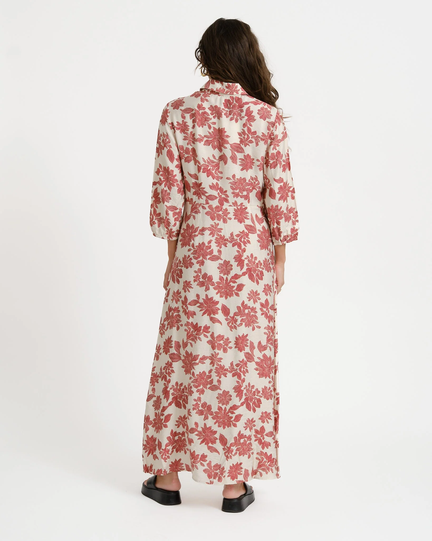 MSCH Vildana Shirt Dress Red - Image 4