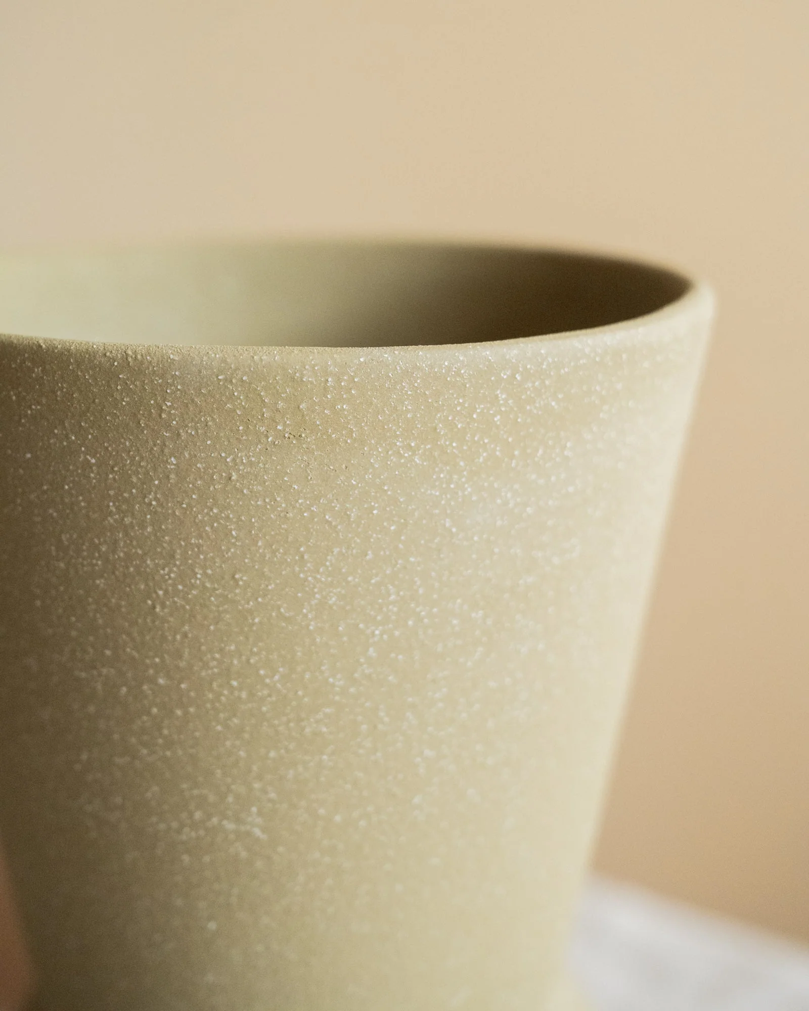 Handmade Deco Vaas Engobe Green - Image 4