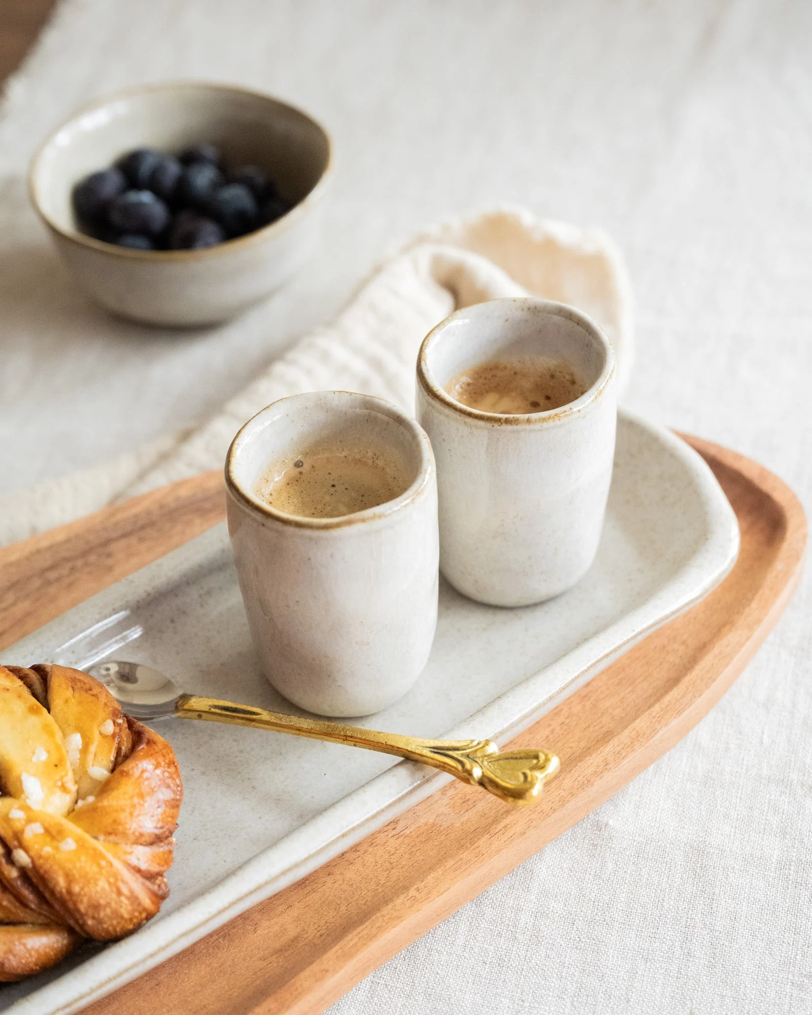 Handmade Espresso Mug Serpa Beige - Image 2