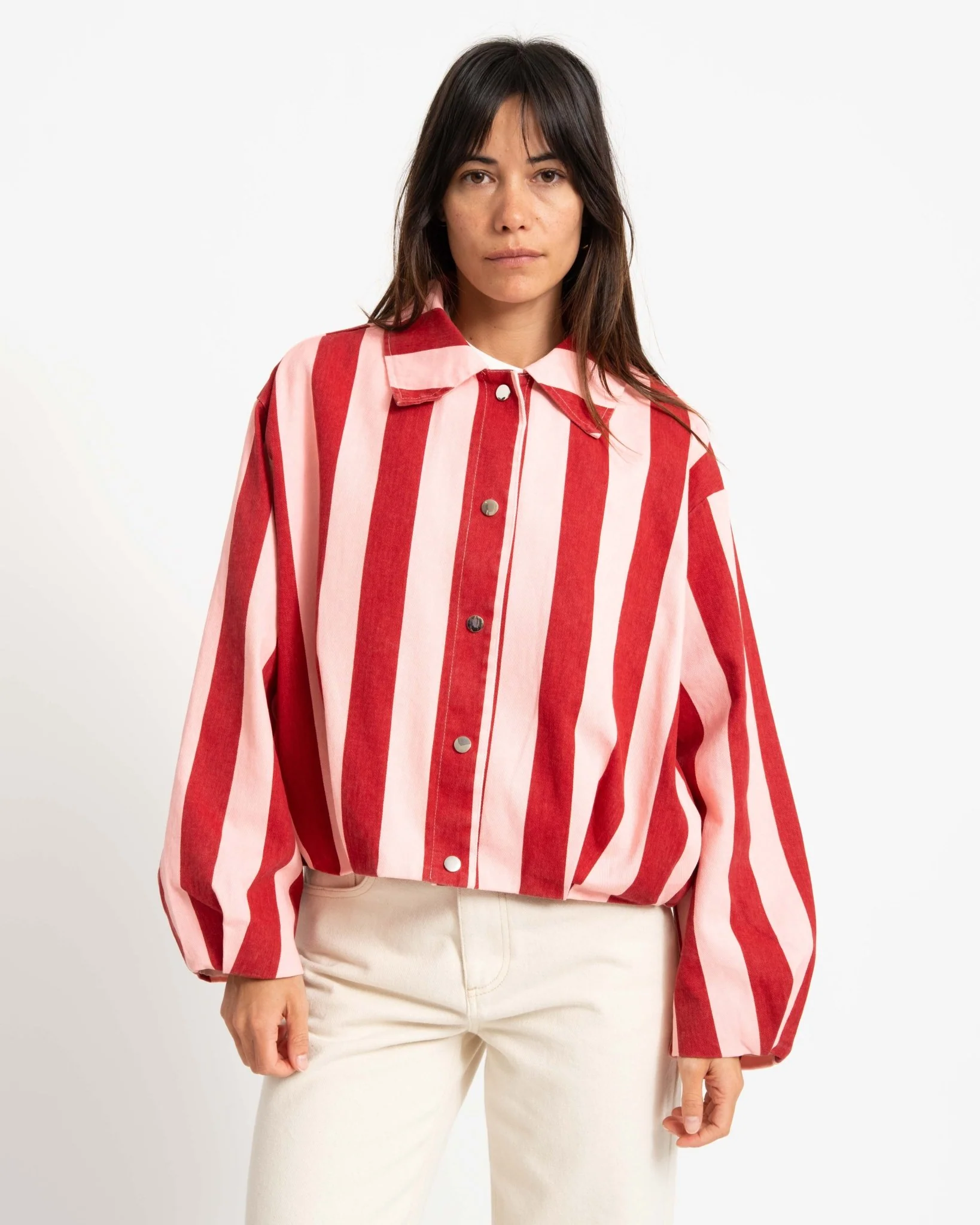 Jacket Lara Striped Pink