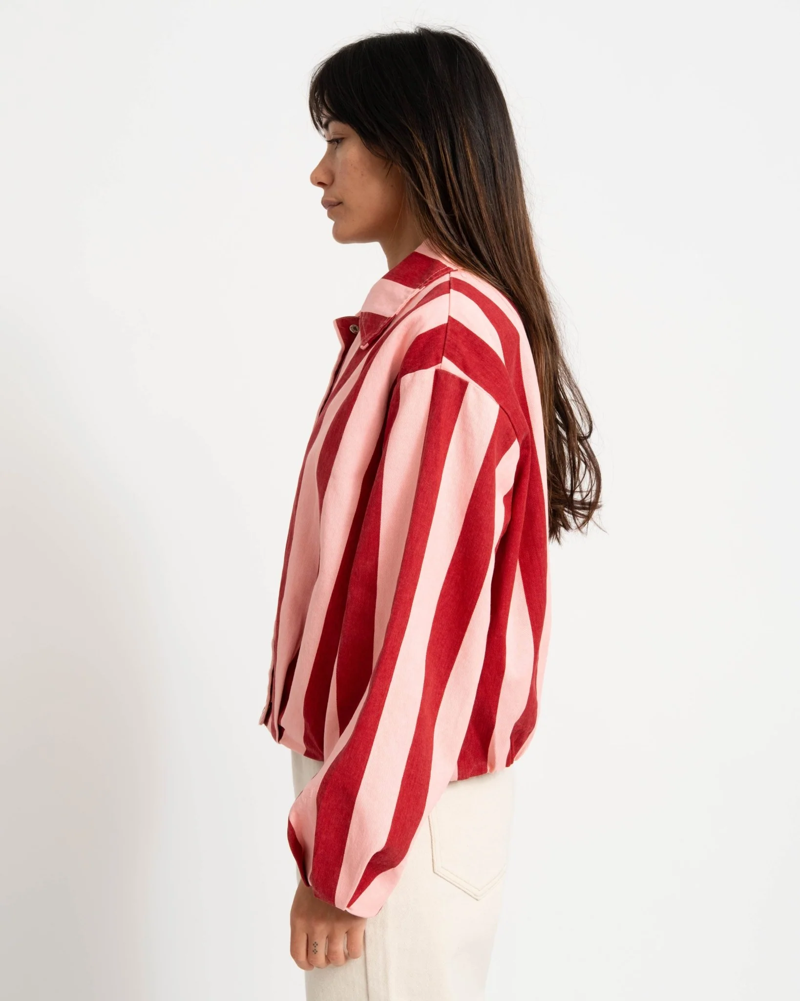 Jacket Lara Striped Pink - Image 2