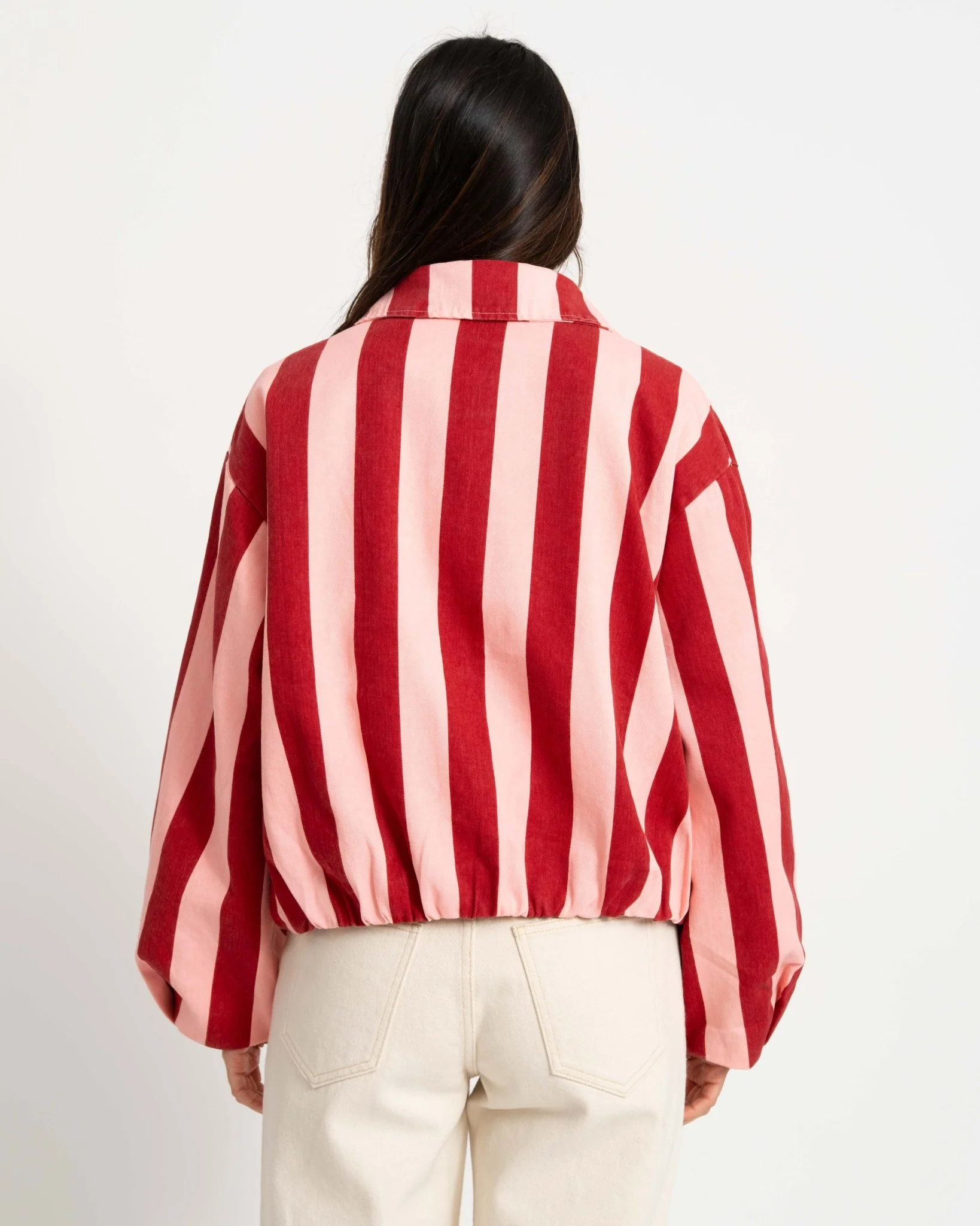 Jacket Lara Striped Pink - Image 3