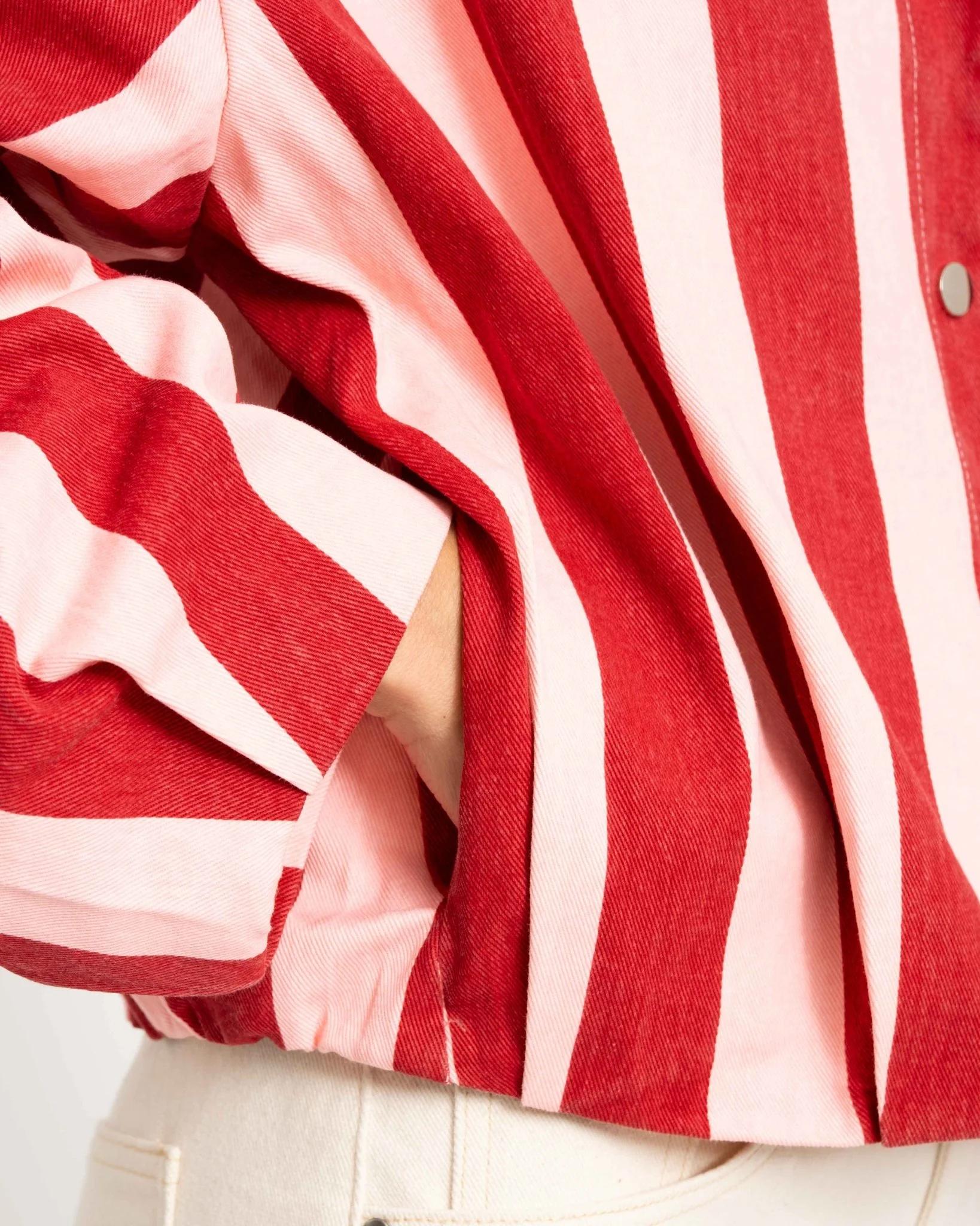 Jacket Lara Striped Pink - Image 6