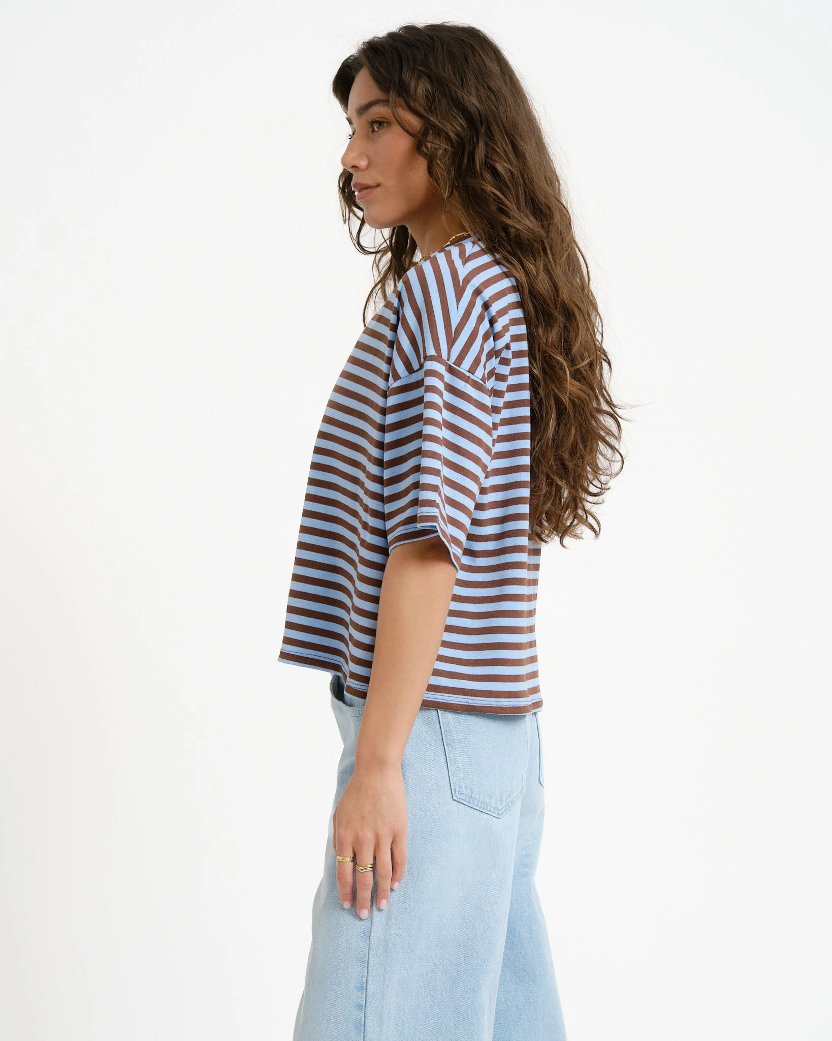 T-shirt Ole Stripes Blue - Image 4