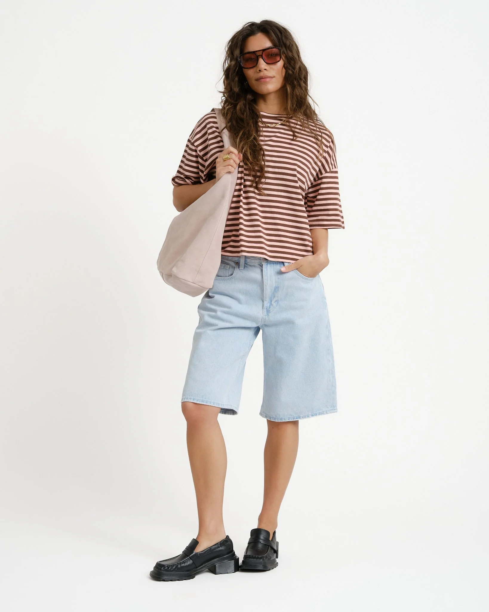 T-shirt Ole Stripes Pink - Image 2
