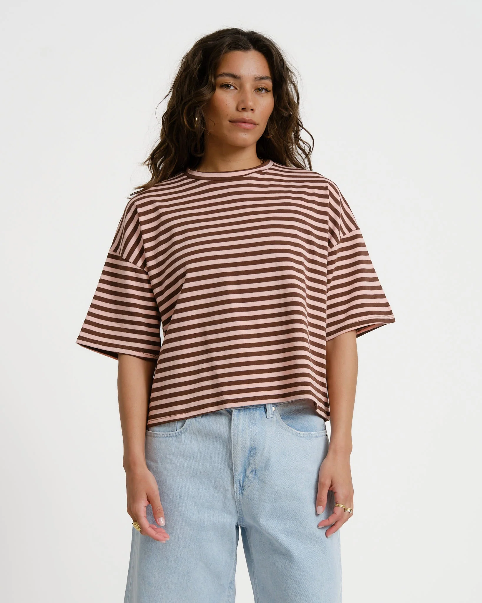 T-shirt Ole Stripes Pink - Image 5