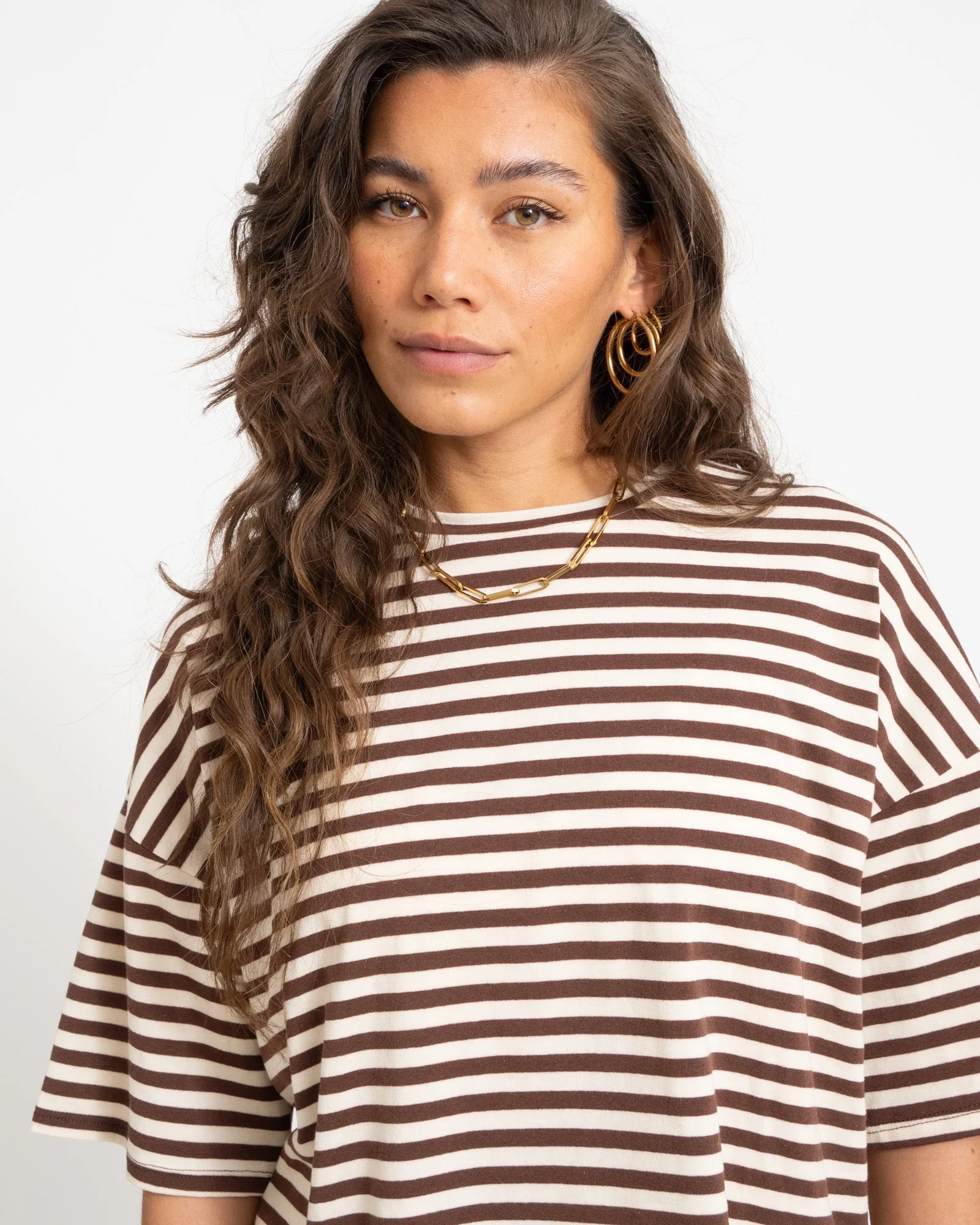 T-shirt Ole Stripes Sand - Image 6
