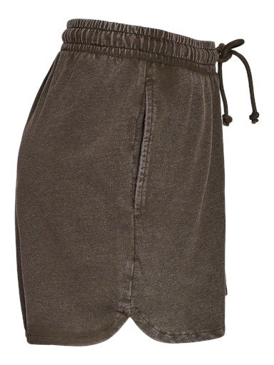 Alani String Shorts Chocolate Brown Washed - Image 9