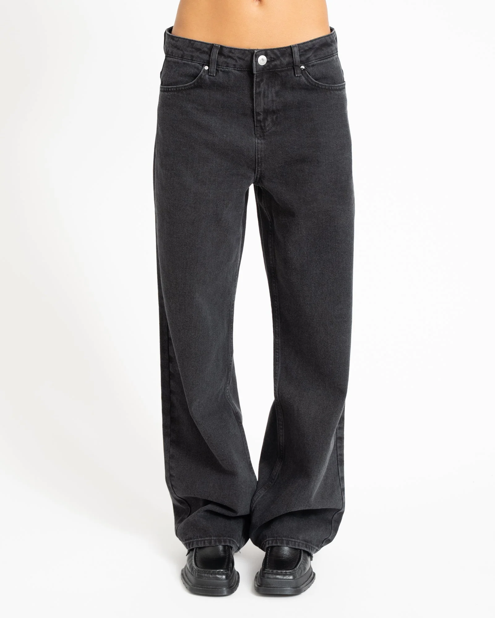 ALEXA LOOSE JEANS Black - Image 3