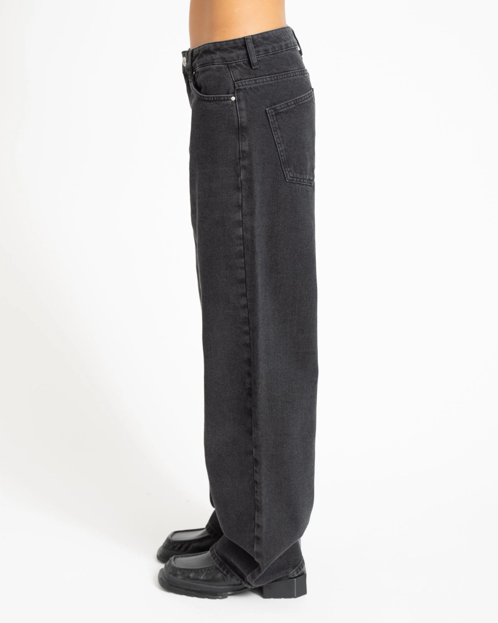ALEXA LOOSE JEANS Black - Image 4