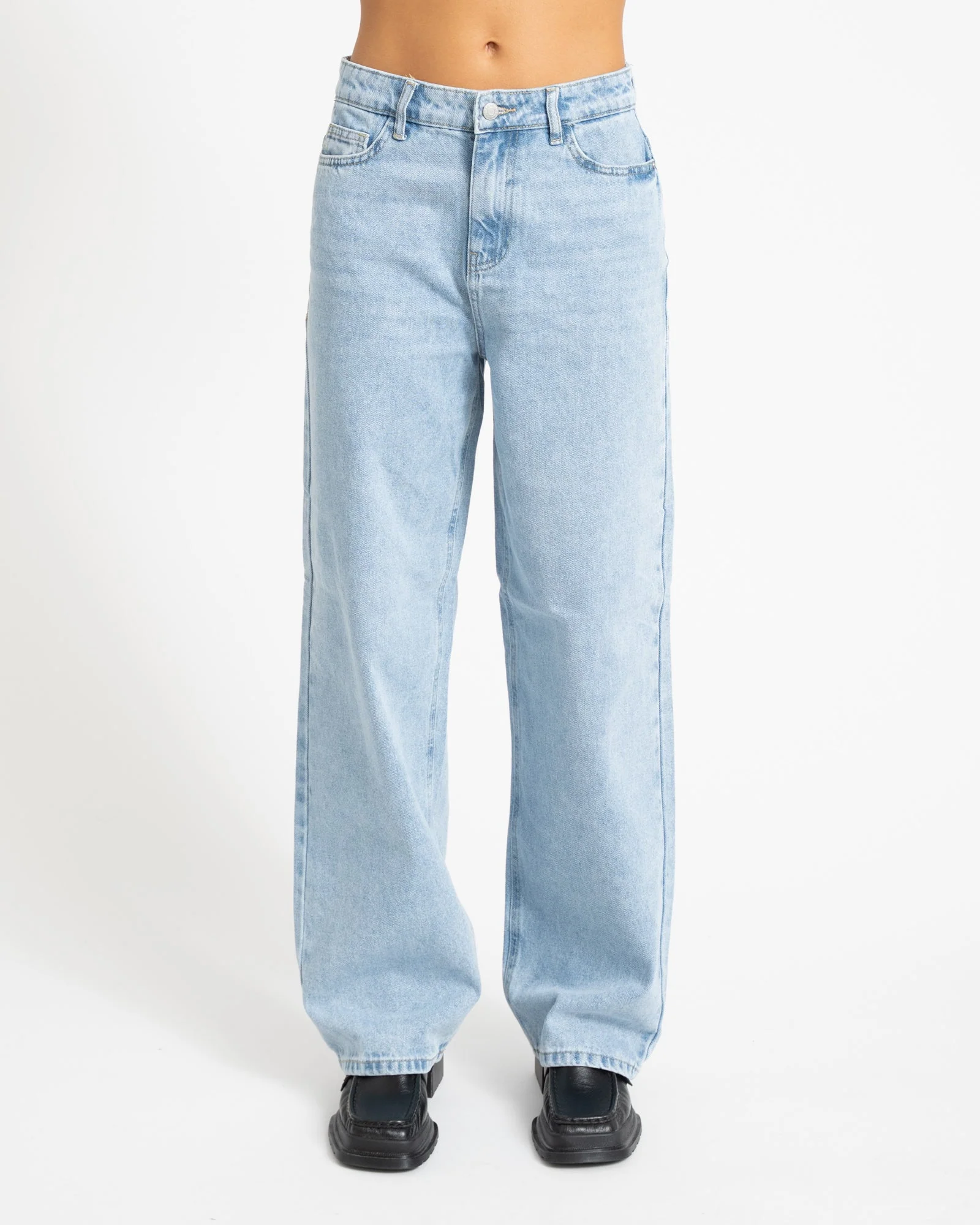 ALEXA LOOSE JEANS Light blue - Image 3